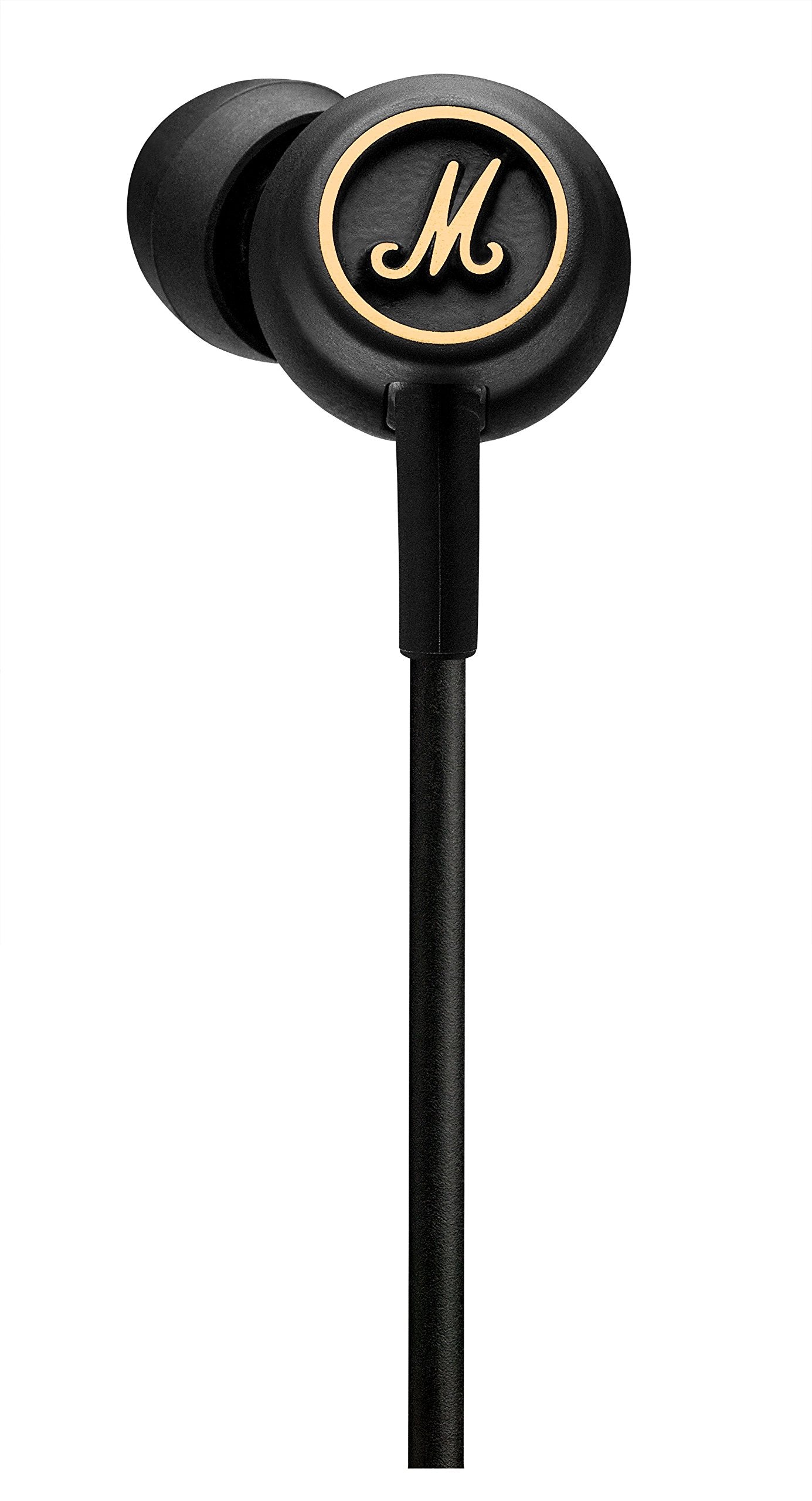 Audífonos Marshall Negro Latón con EQ Ajustable