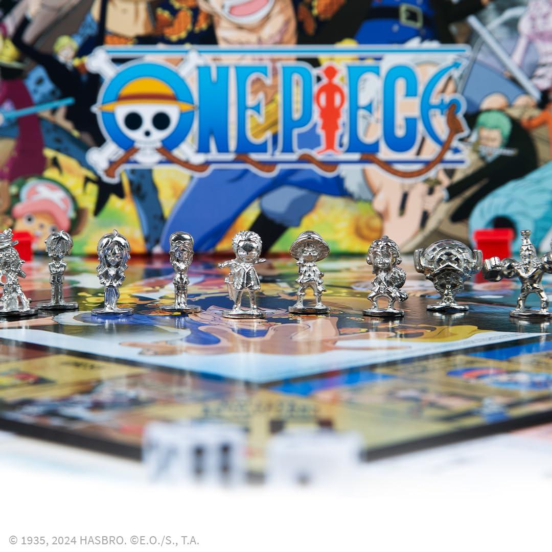 Juego de Mesa USAOPOLY Monopoly de una Pieza con Personajes Populares | Mercancía Oficial y Coleccionable