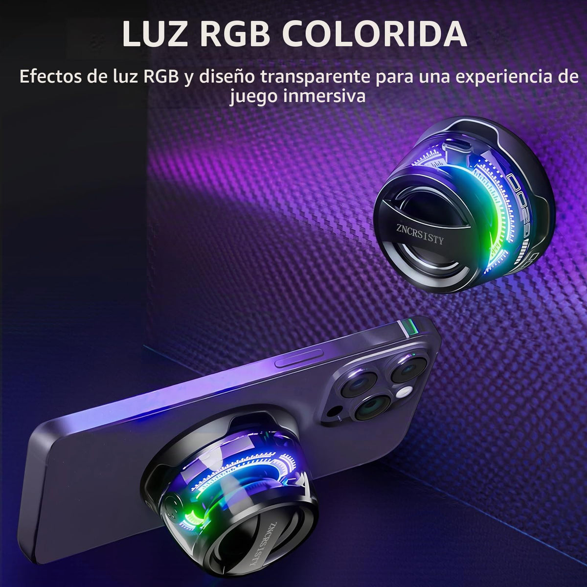 Altavoz Bluetooth Portátil ZNCRSISTY G200 Magnético RGB para Adolescentes