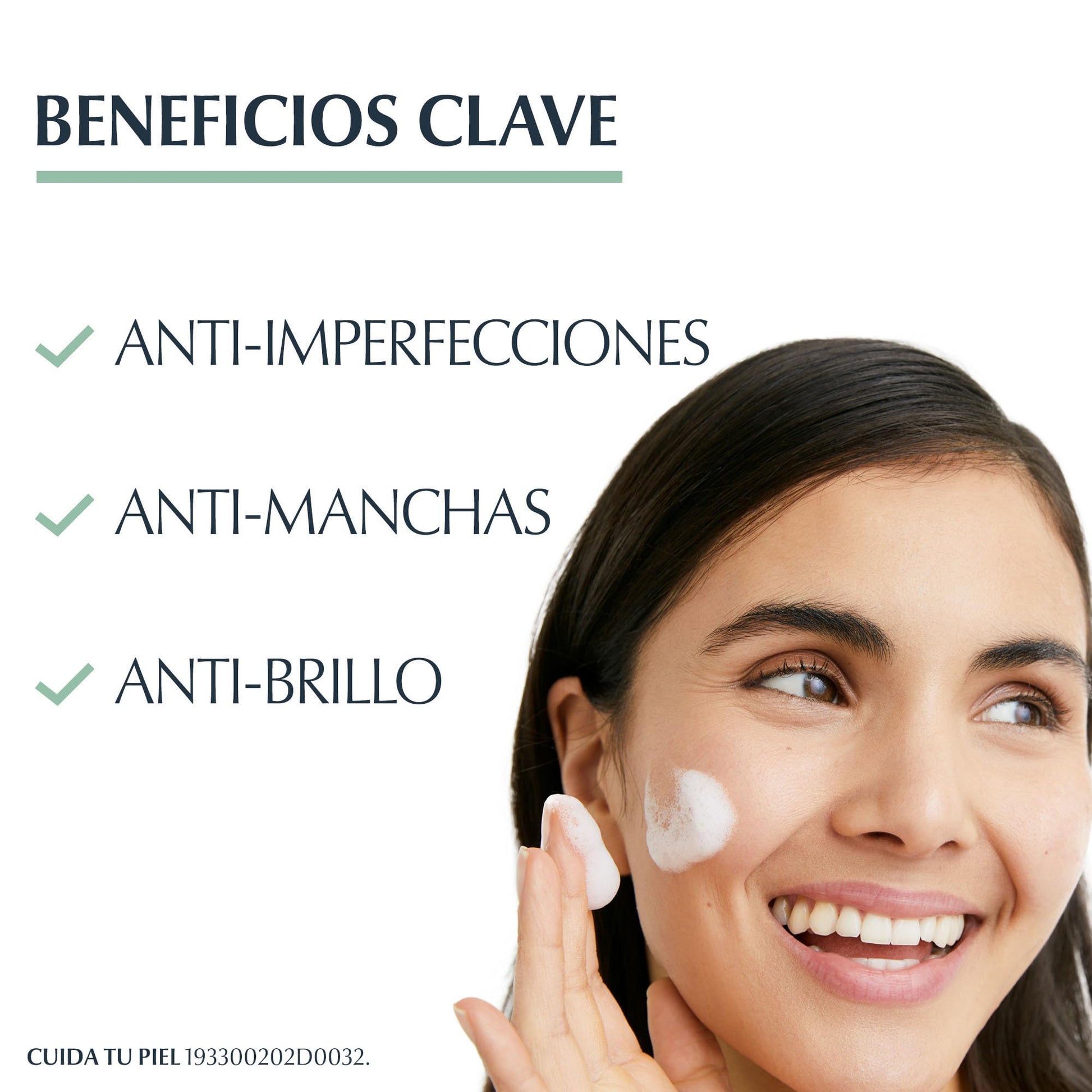Eucerin DermoPure Gel limpiador facial concentrado (150 ml) con ácido salicílico para imperfecciones y manchas post-acné