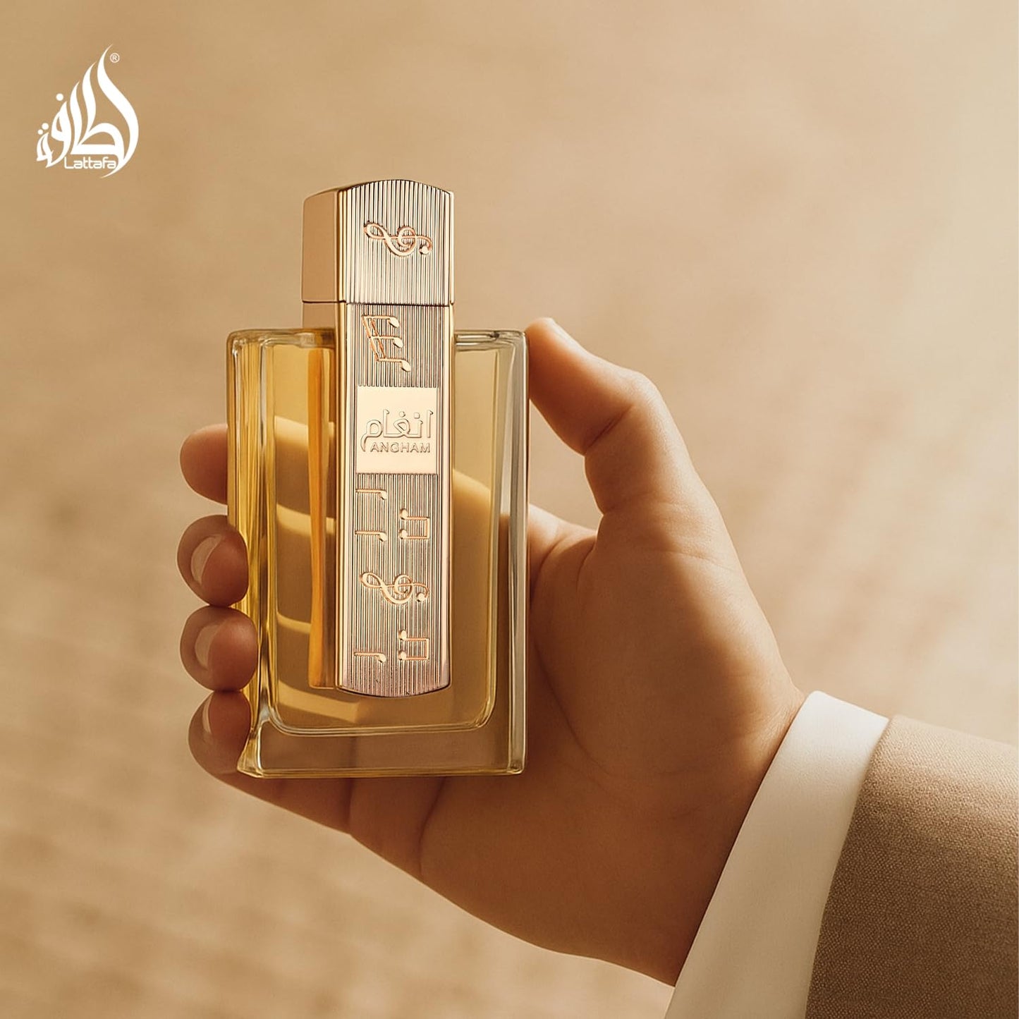 Lattafa Angham Eau de Parfum Spray for Unisex, 3.4 Ounce