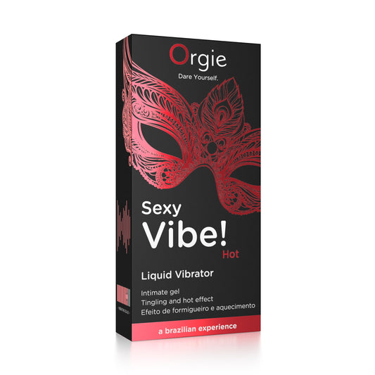 Gel Vibratorio Orgie Sexy Vibe! Hot Unisex Intenso