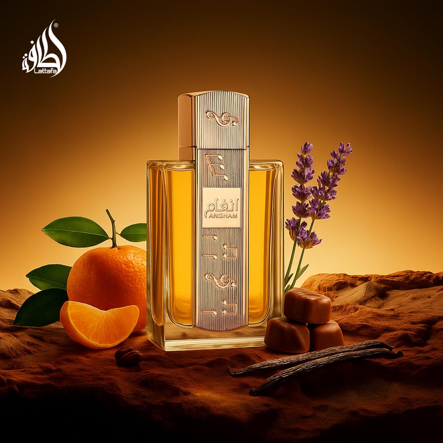 Lattafa Angham Eau de Parfum Spray for Unisex, 3.4 Ounce