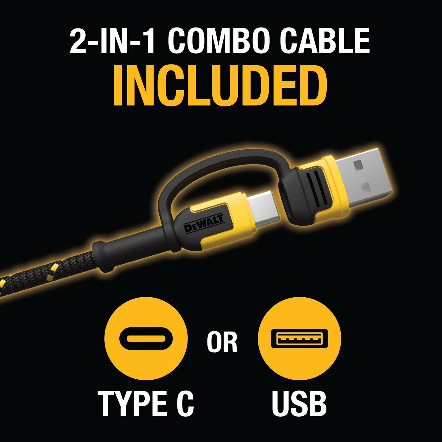 DEWALT Cargador inalámbrico, almohadilla de carga inalámbrica rápida de 15 W máximo, compatible con iPhone 16/15 Series 14/13/12, incluye placa de montaje en pared (sin adaptador de CA)