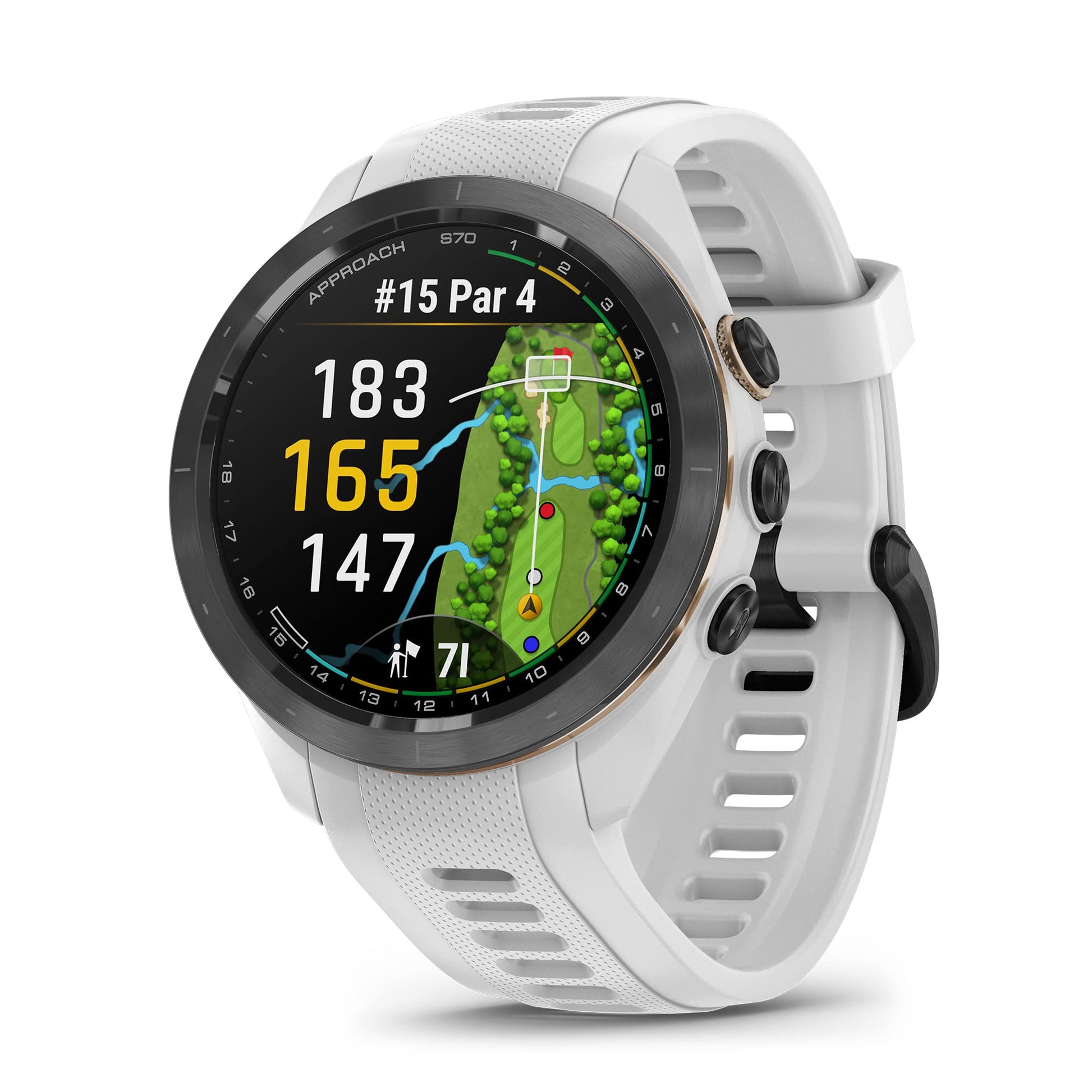 Garmin Approach S70 Blanco, 42 mm