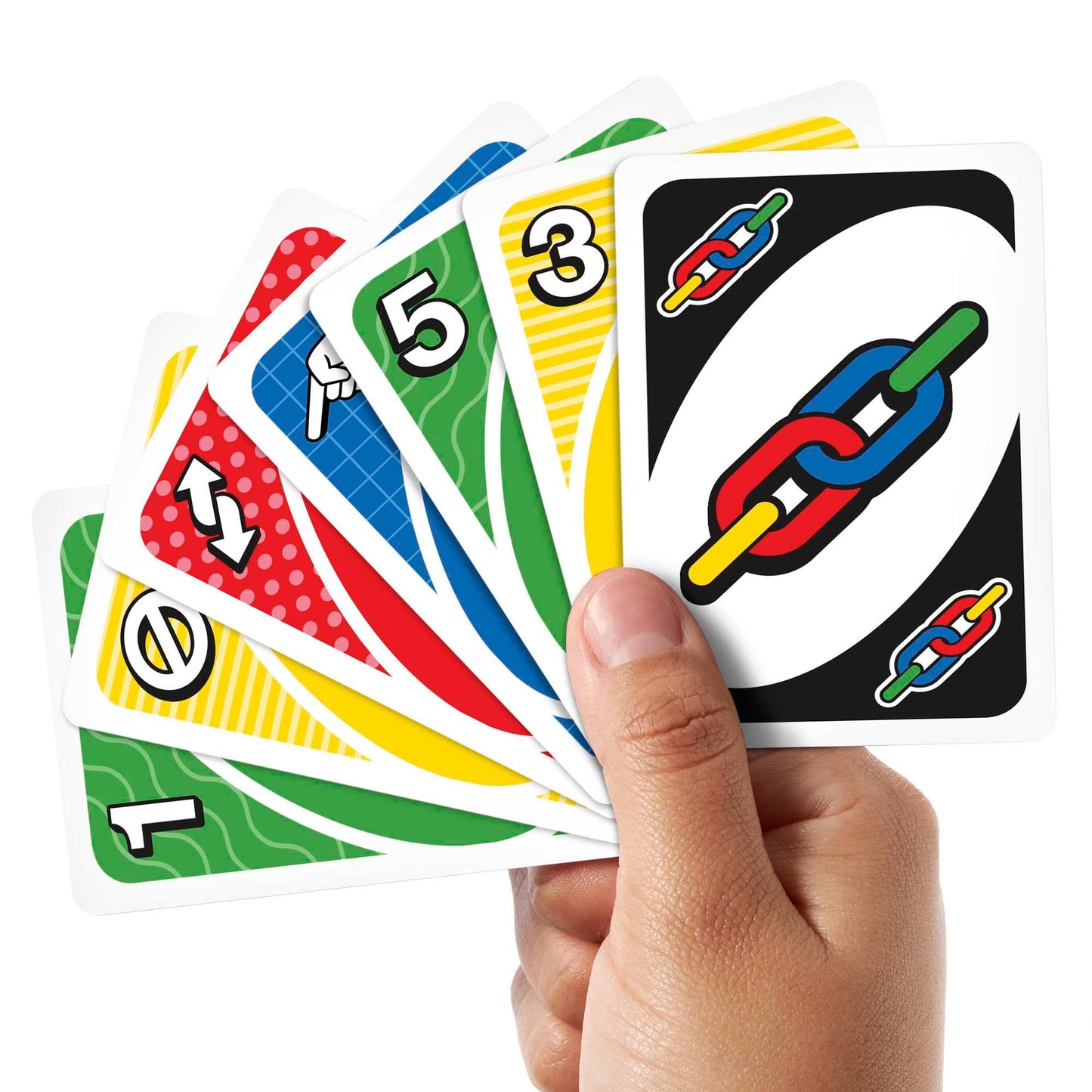 Juego de Cartas UNO Mattel Games Party con Tarjetas Adicionales y Reglas Especiales para Niños de 7 Años en Adelante