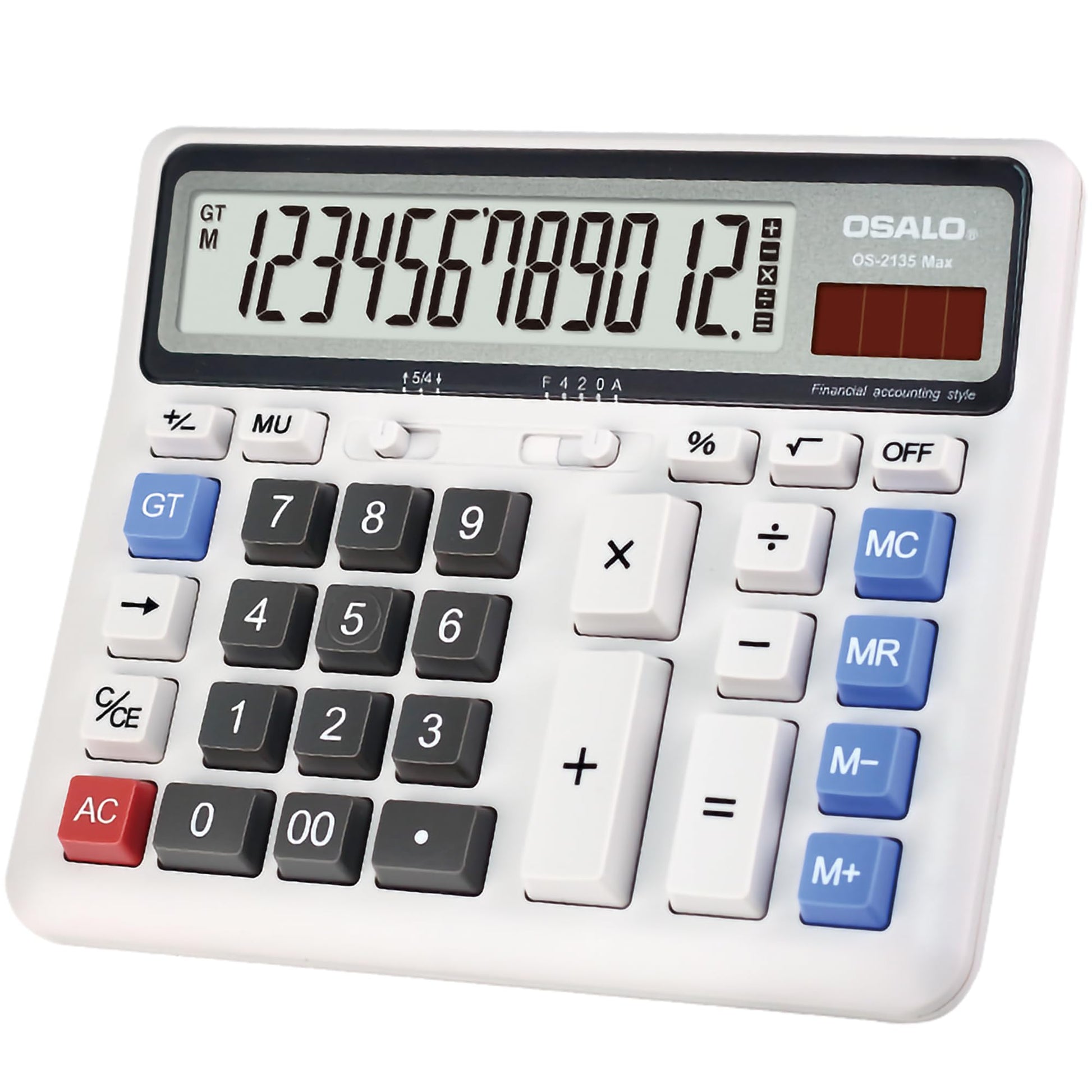 Calculadora de Escritorio Pendancy LCD Extra grande botón de Respuesta Gigante