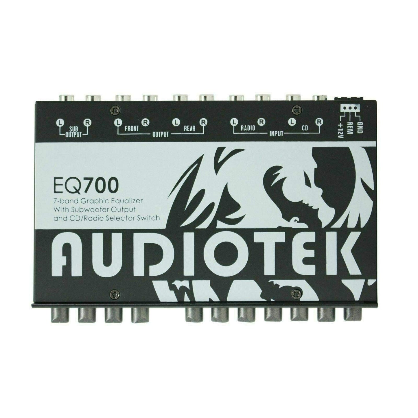 Ecualizador de Audio Audiotek AT-EQ700 Plata 7 Bandas para Coche