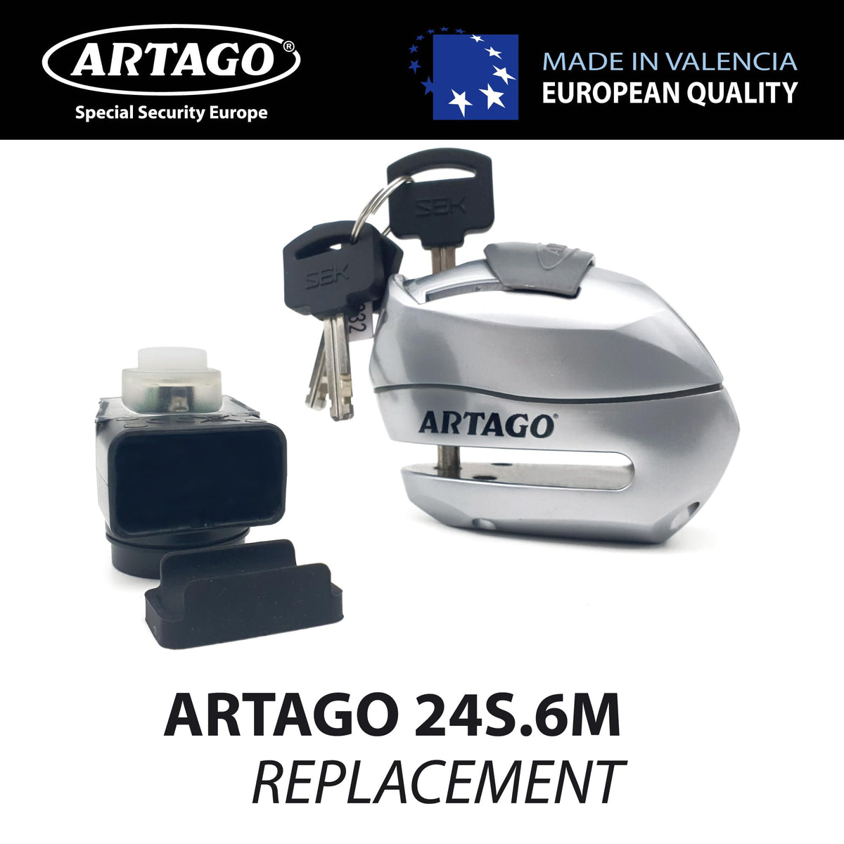 Recambio Módulo Artago Negro para Scooter ALM 24MA-Kit