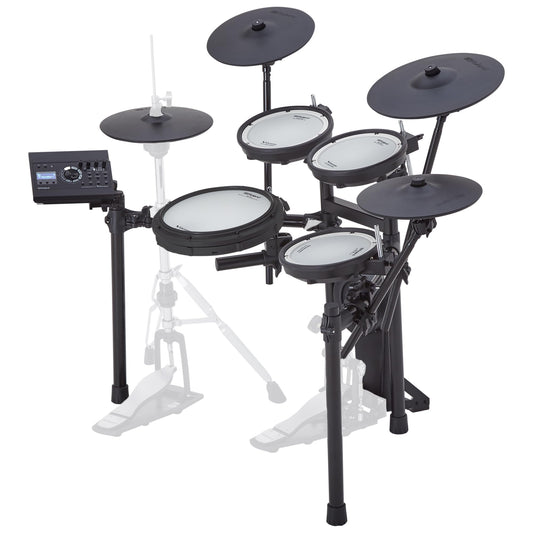 Kit de batería Roland Ultimate Generation 2 V Quiet blanco 5 piezas electrónicos acústico TD-17KVX2 para Hombre