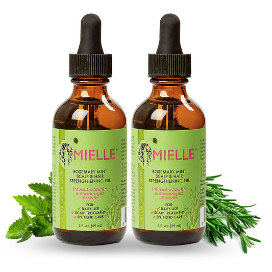 Mielle Organics Sunnydaze Decor MIELLE Colección Romero Mint (aceite, 2 piezas)