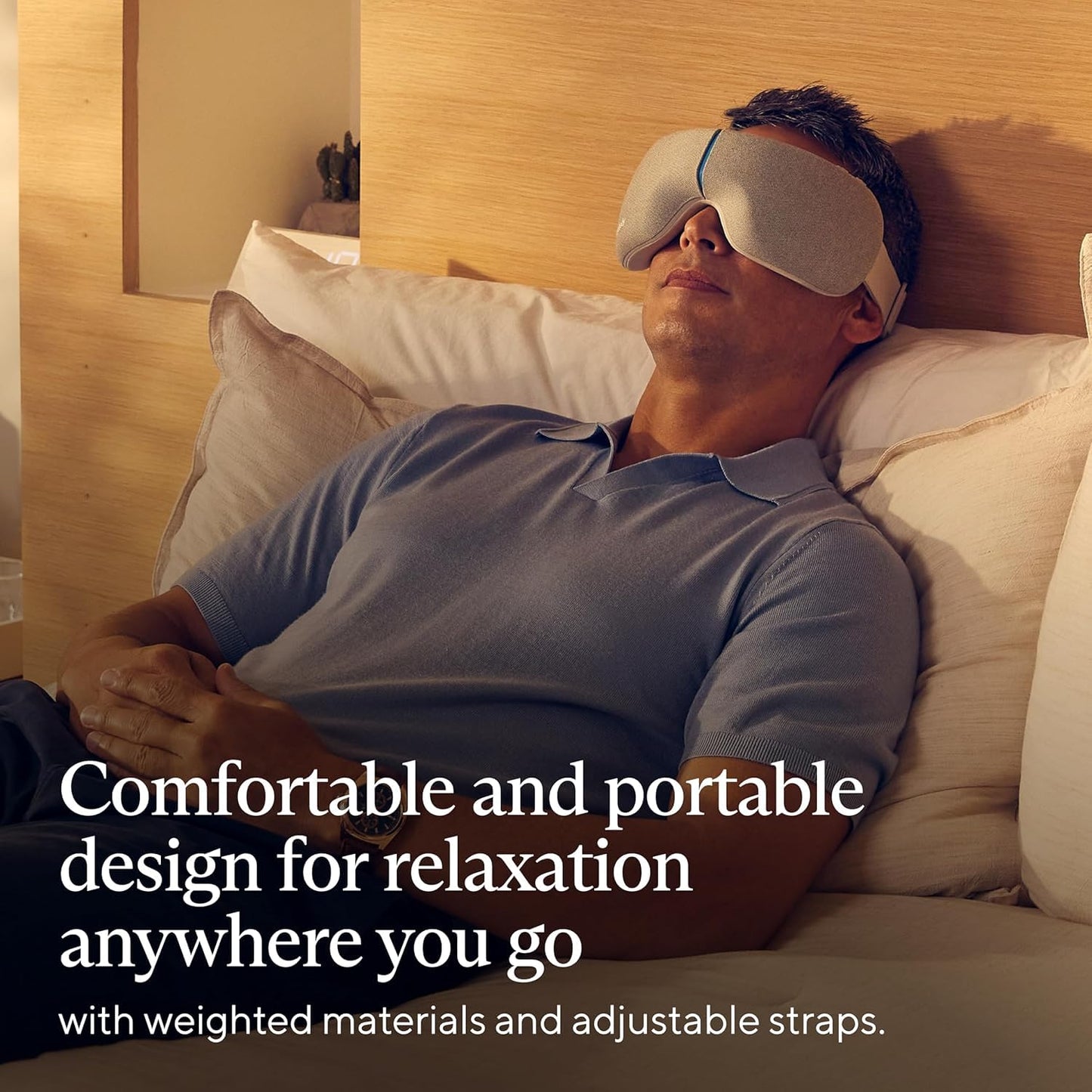 SmartGoggles by Therabody, dispositivo de masaje facial portátil, anteojos de vibración habilitados para Bluetooth, 3 modos personalizados para el bienestar corporal, incluyendo SmartRelax con tecnología SmartSense