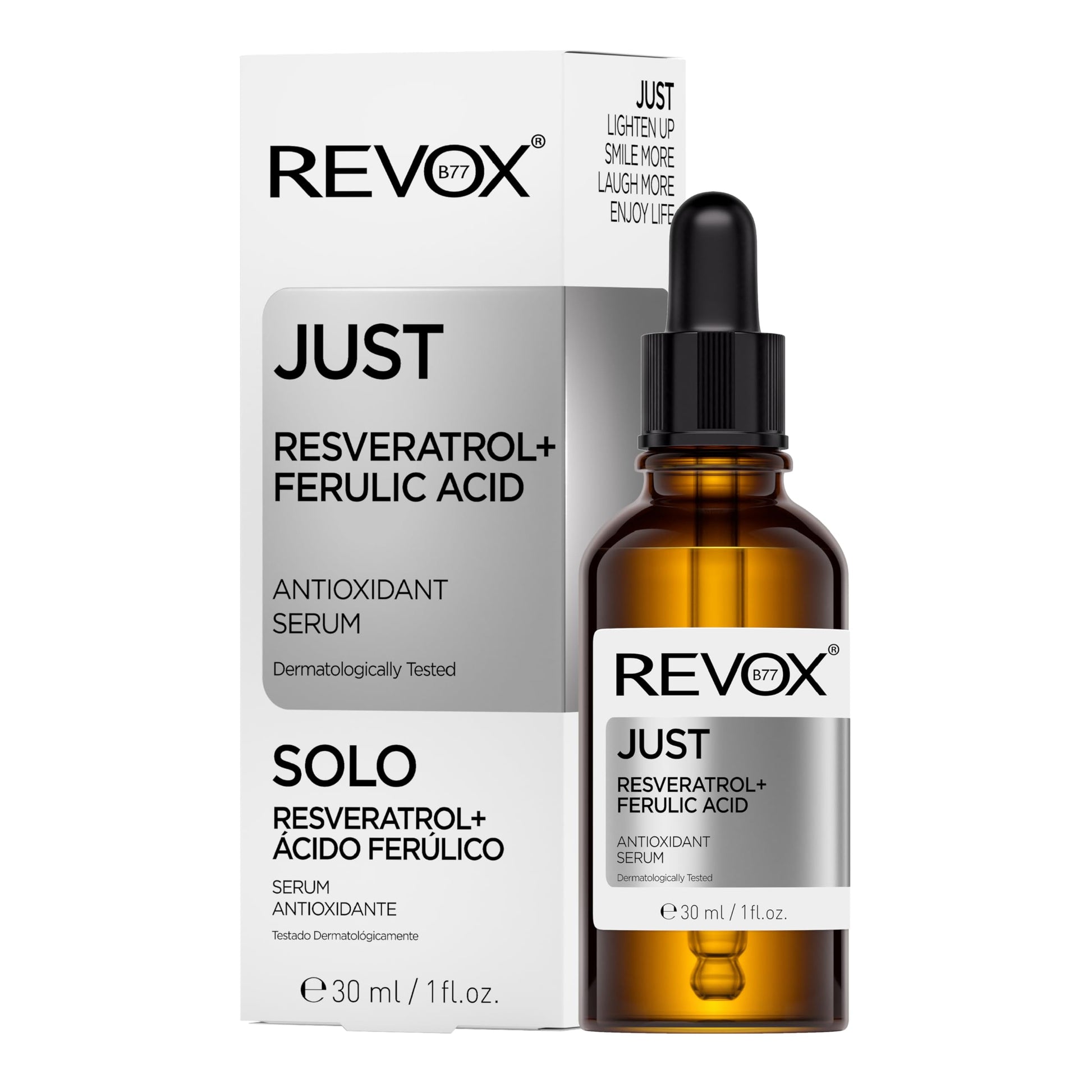 REVOX B77 JUST RESVERATROL + ACIDO FERULICO SUERO ANTIOXIDANTE 30ML