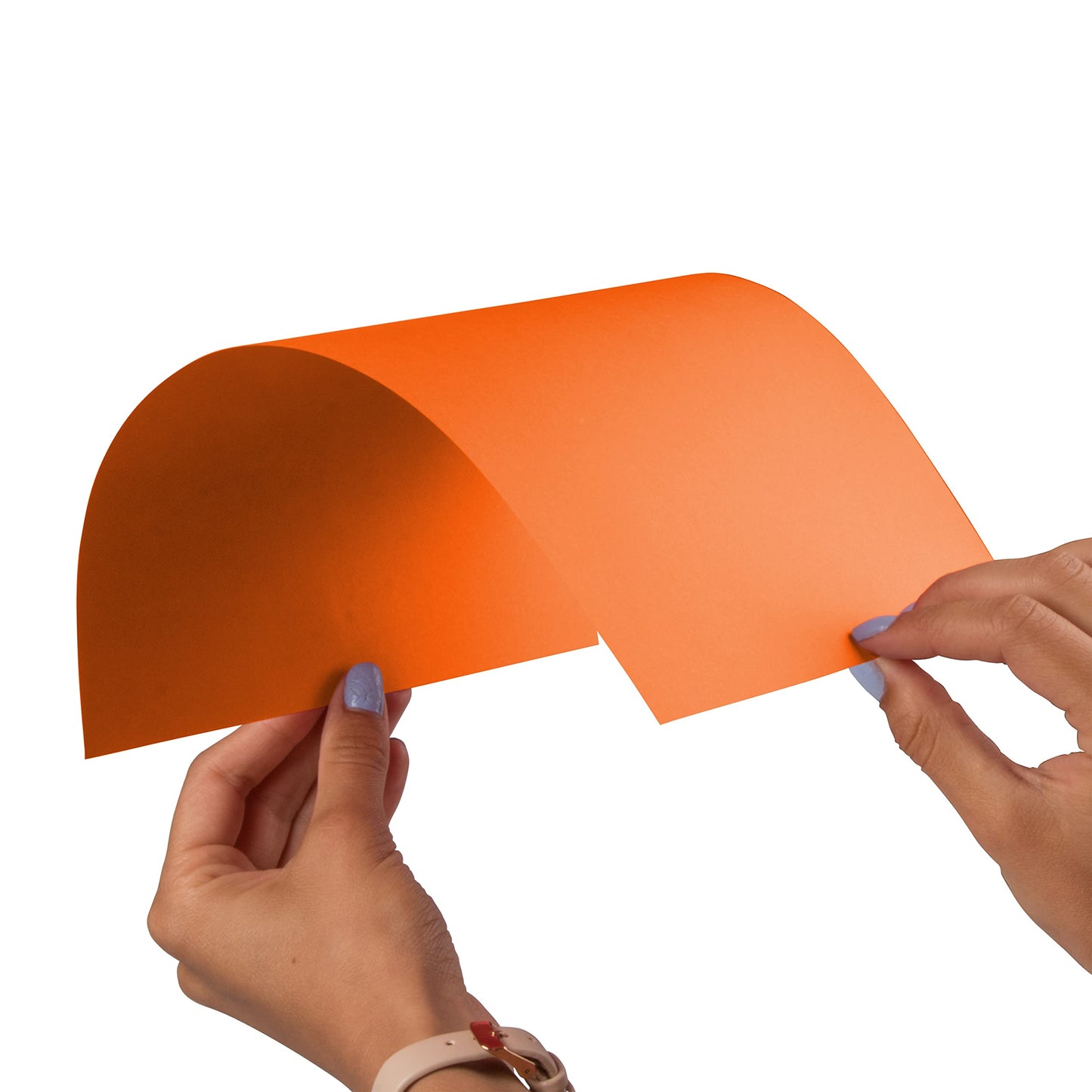 JAM PAPER Papel de color de 25 libras – 90 g/m² – 8,5 x 11 – Ultra naranja – 100 hojas/paquete