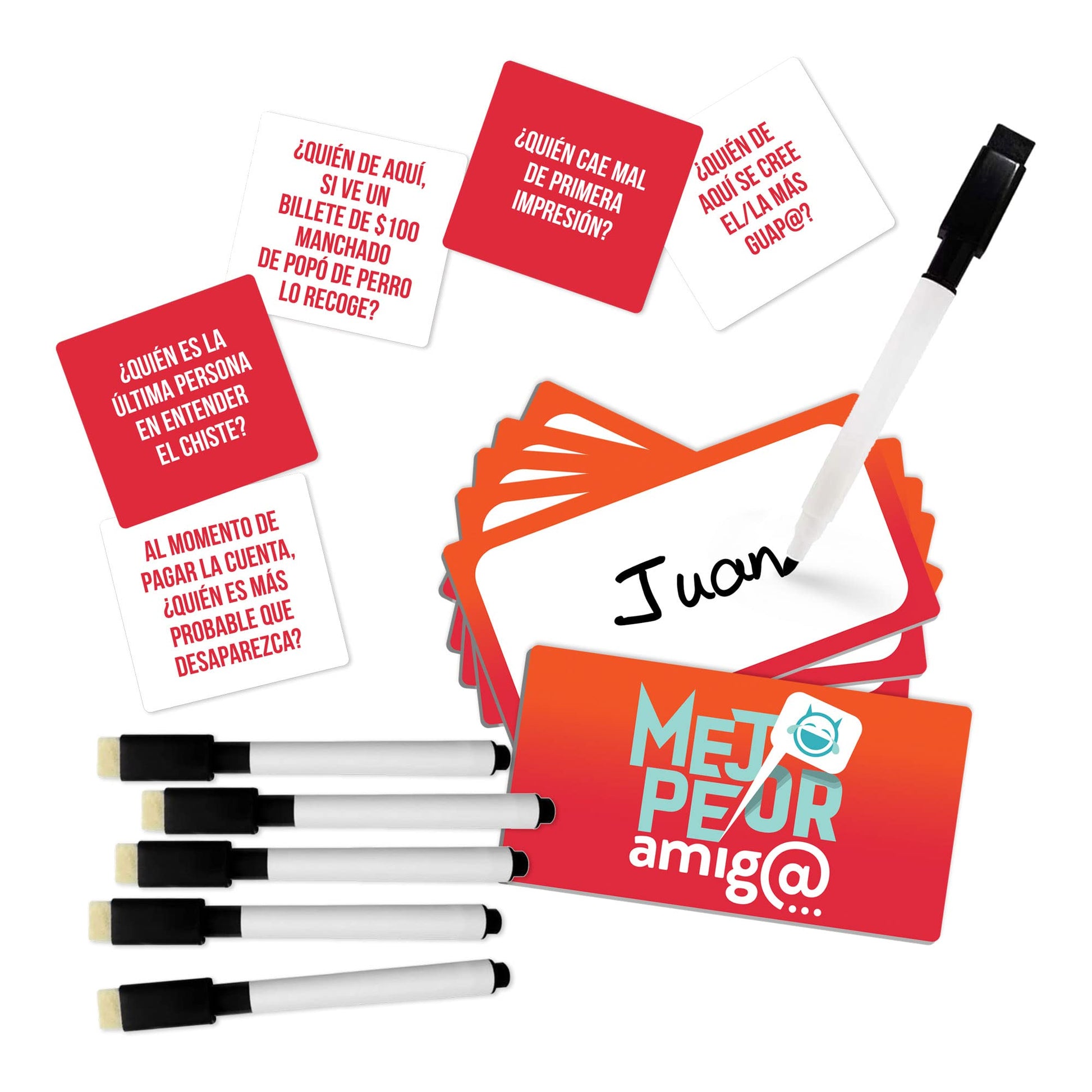 Juego de Mesa Novelty Corp Fiesta Tradicional Mejor - Peor Amigo