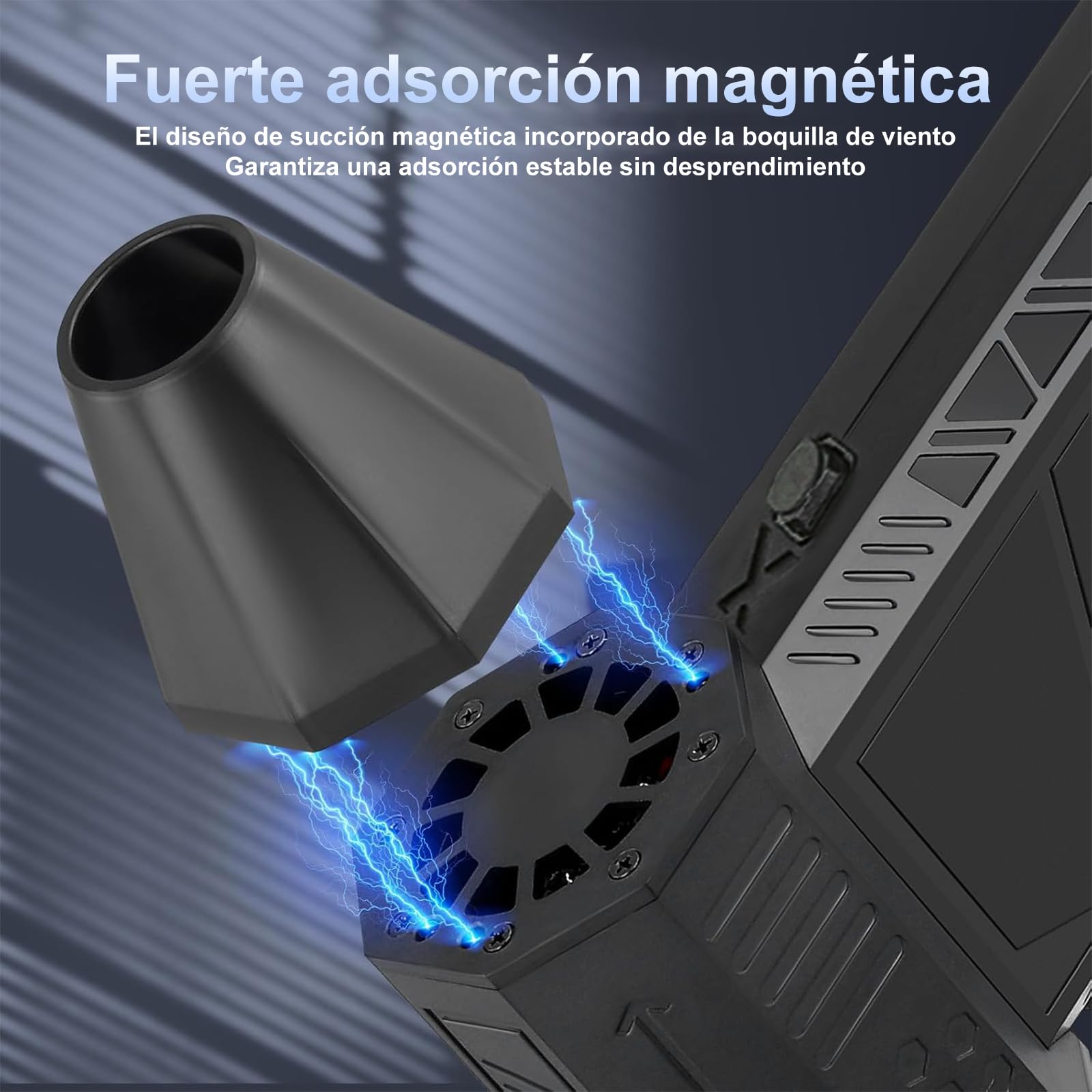 Colector de Polvo Eléctrico de Aire 130000 RPM, Plumero eléctrico inalámbrico, Ajustable en 3 posiciones, Plumero de Aire Adecuado para limpiar ordenadores, coches y muebles