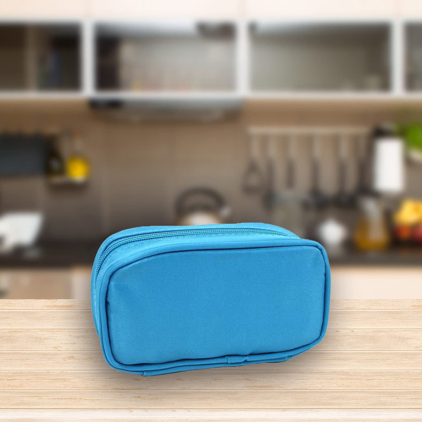 Estuche de transporte de aceite esencial de alta calidad con capacidad para 10 botellas, verde azulado, Viajes