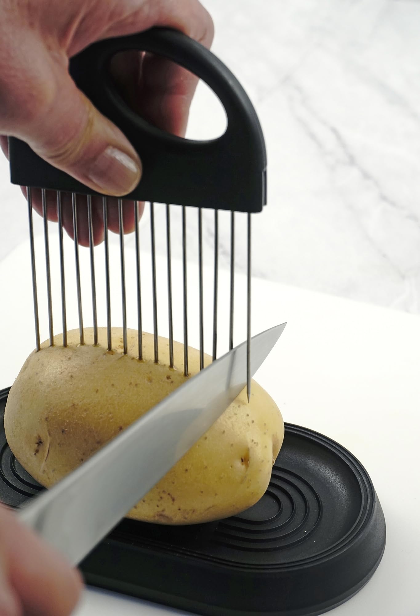 Guía Para Patatas RSVP International Negro Talla Única