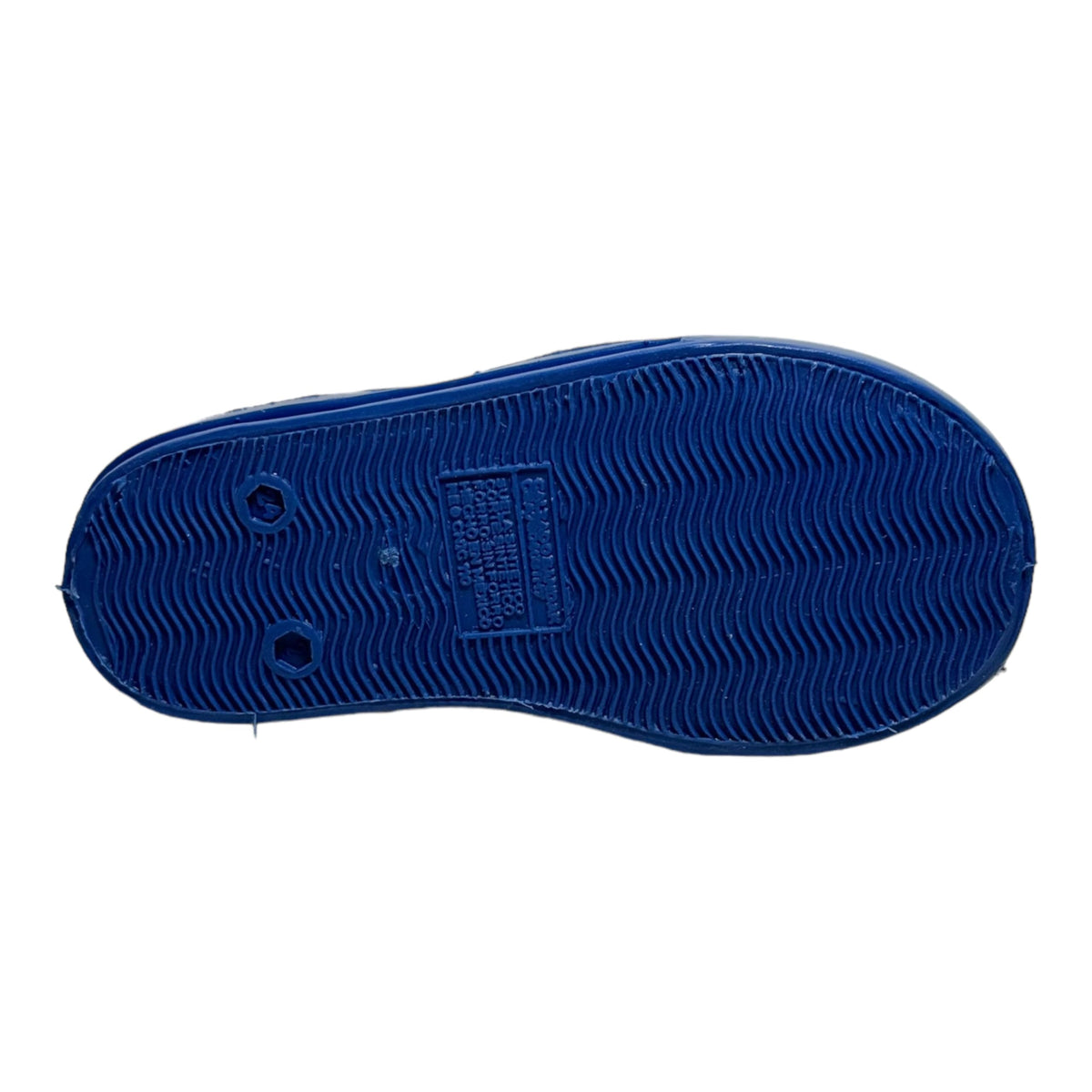 Bubble gummers Huarache Entrenador para IR al baño para Niño y Niña de Plástico Resistente con Adorno (Azul Rey, Sistema Tallas Calzado JP, Bebé, Medición, 17.0 cm)