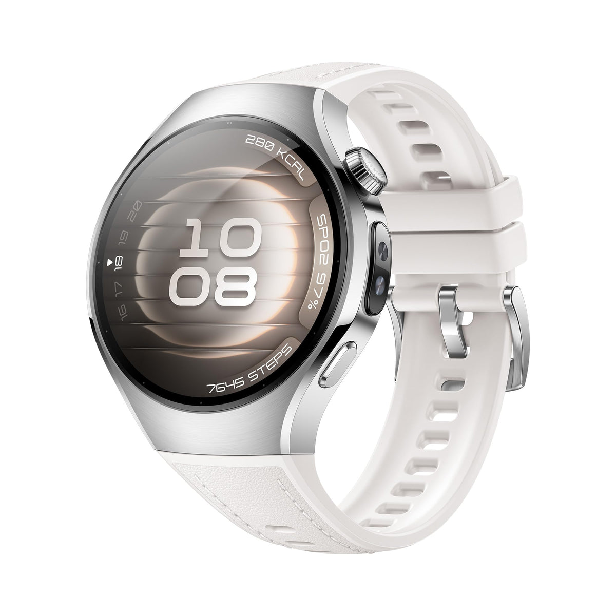 Smartwatch HUAWEI Blanco Acero Inoxidable con eSIM y GPS 42mm