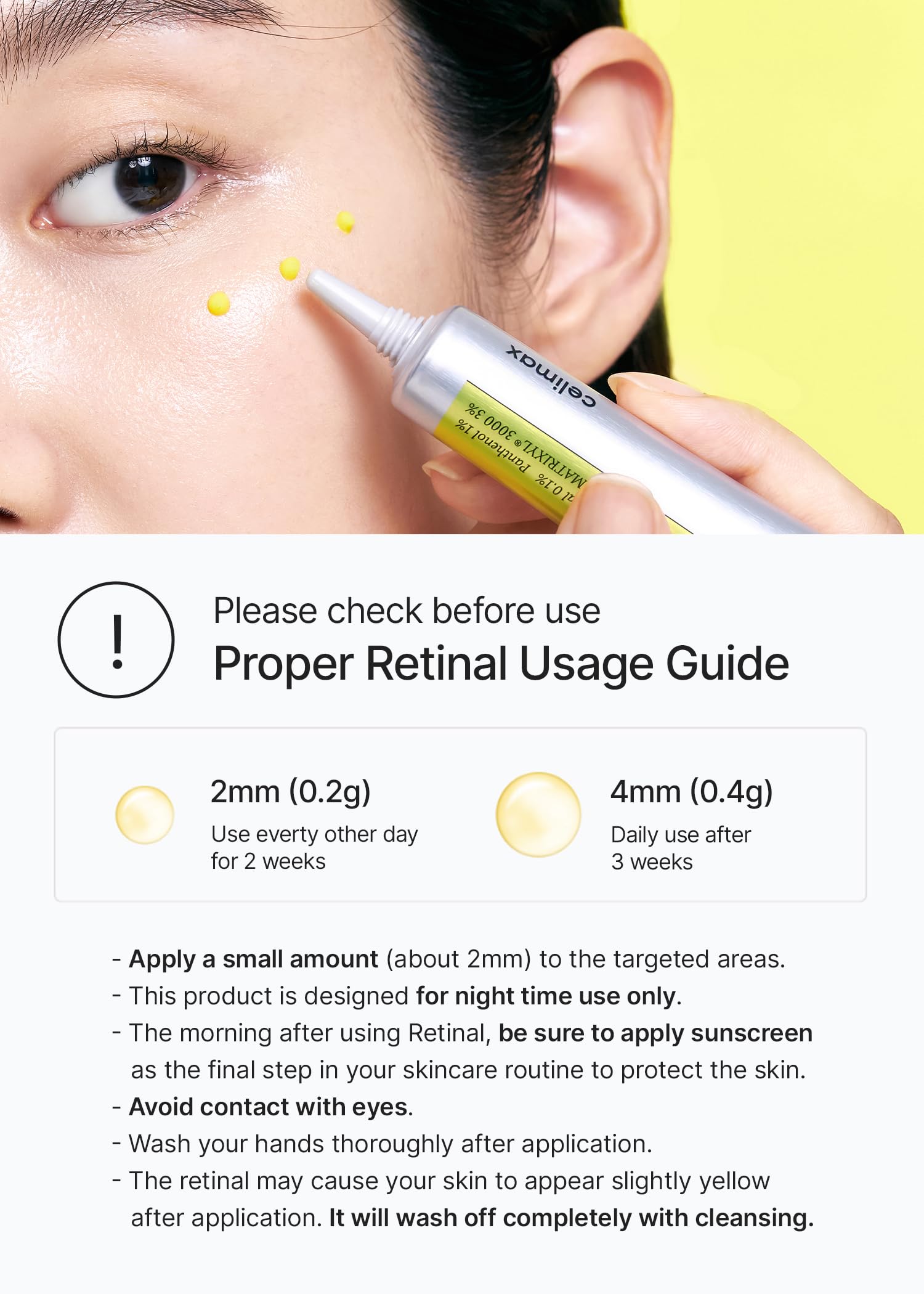 El potenciador reafirmante Vita A Retinal Shot | con retina liposomada, Matryxyl, minimizador de poros, arrugas y líneas finas, piel más firme, 15 ml