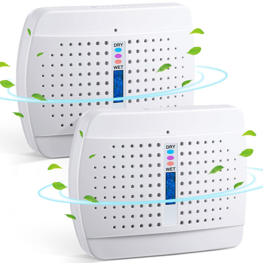 Deshumidificador Dreyoo Blanco Recargable de Alta Eficiencia para Recámaras y Baños
