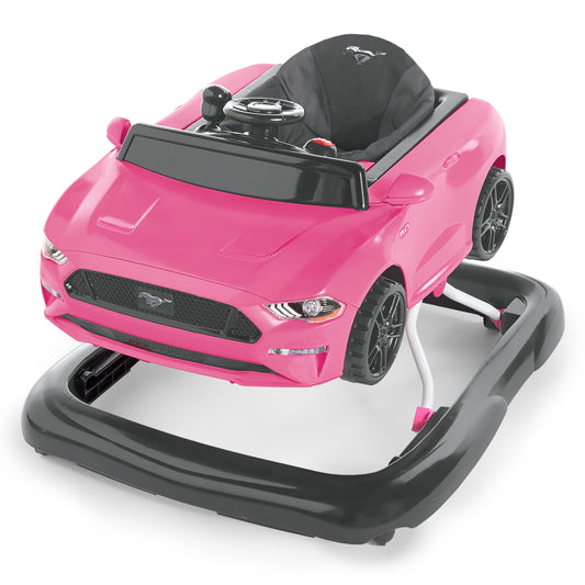 Bright Starts Andadera Ford Mustang 4 En 1, Rosa