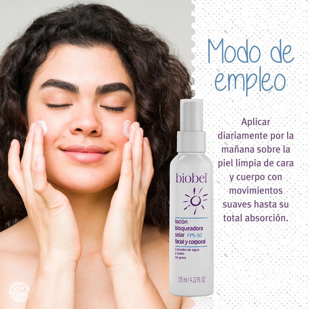 Biobel Loción Bloqueadora Solar FPS-50 125ml