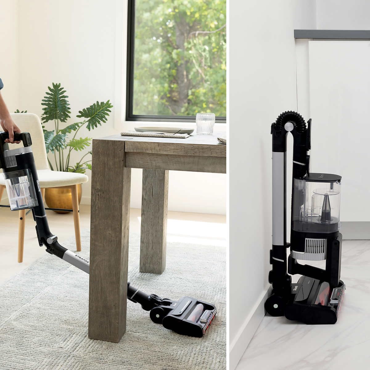 Shark Stratos, Aspiradora Inlámbrica, Succión Ultrapotente, Cepillo Giratorio de Autolimpieza, Limpieza con Tecnología Neutralizadora de Olores, UZ865H