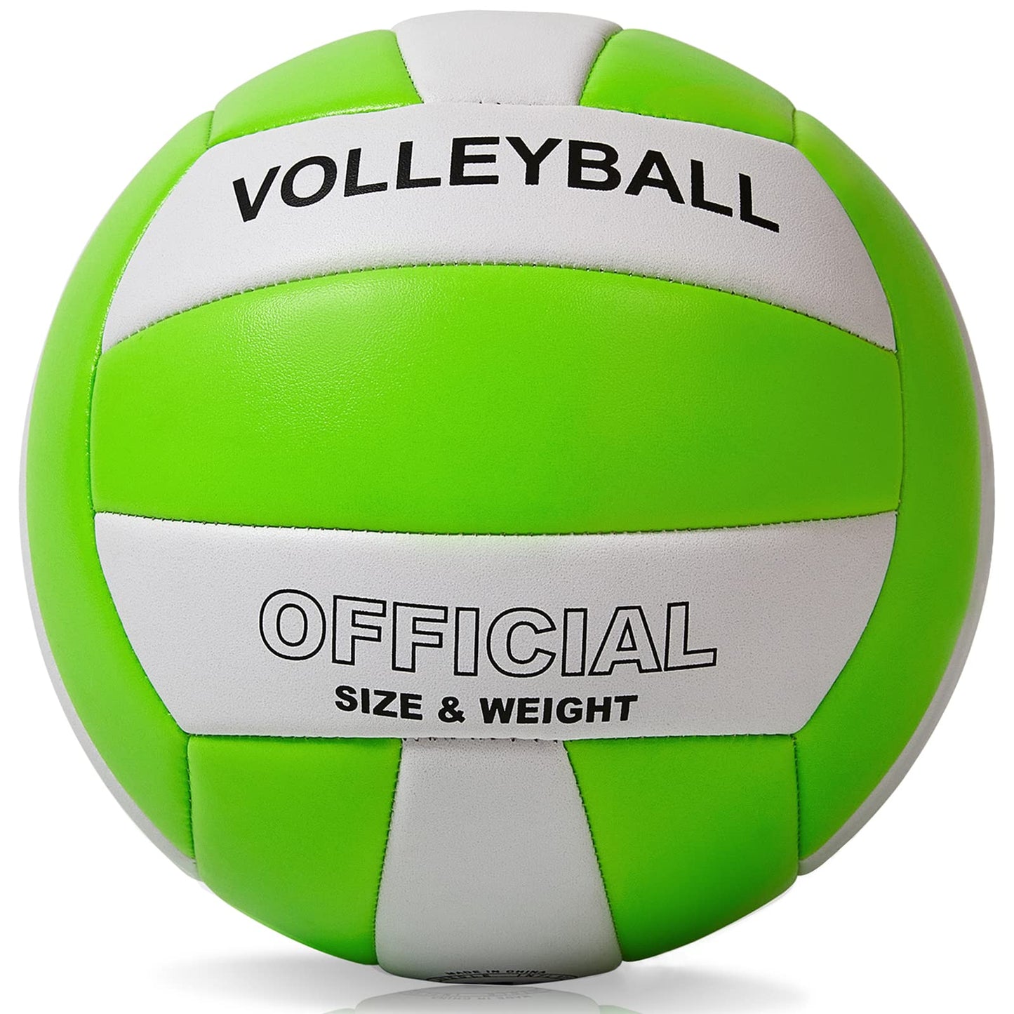 Voleibol EVZOM Beige Oficial Tamaño 5 de Alta Calidad para Playa y Piscina