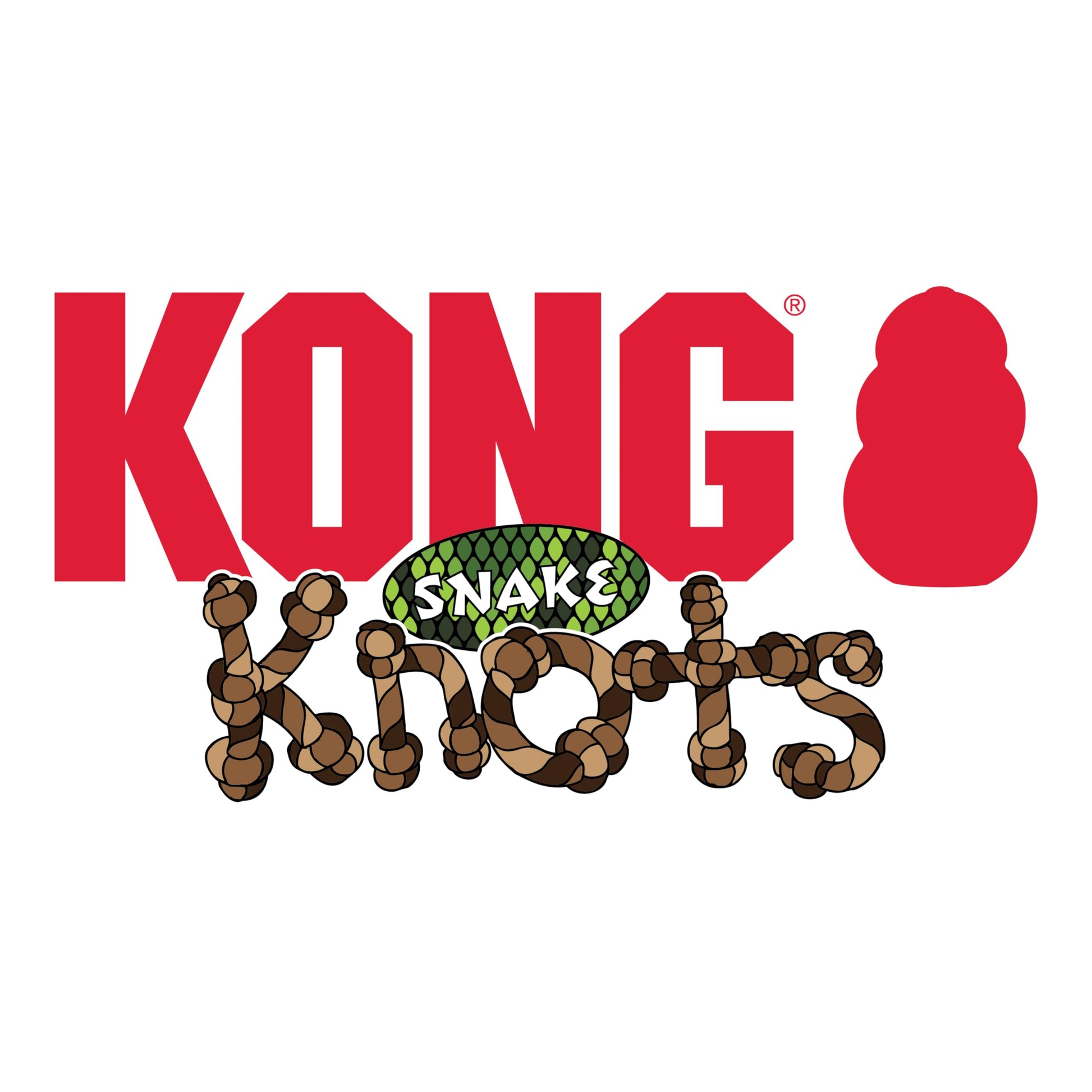 Kong Juguete para Perro Serpiente Nudos Med/Grande para Perro