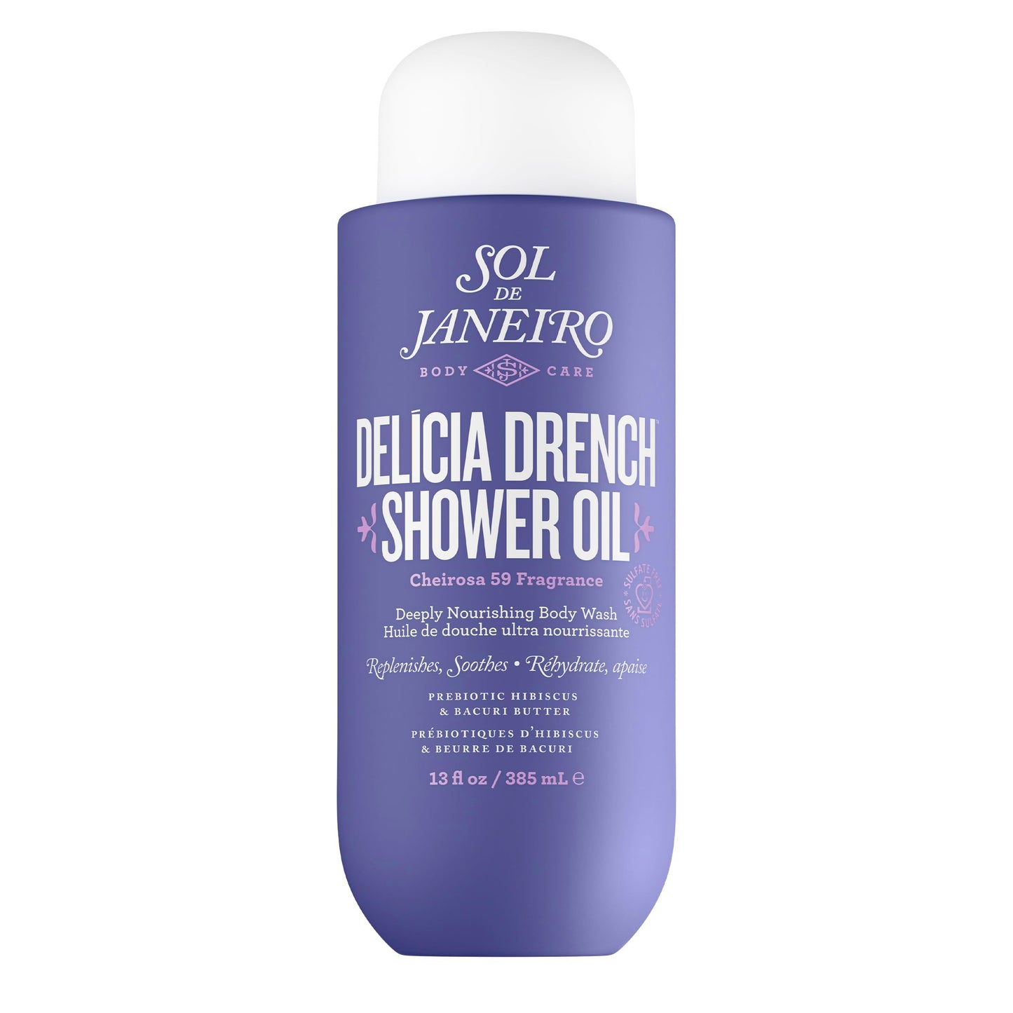 Sol de Janeiro Delicia Drench Shower Oil Moisturizing Cleansing Oil