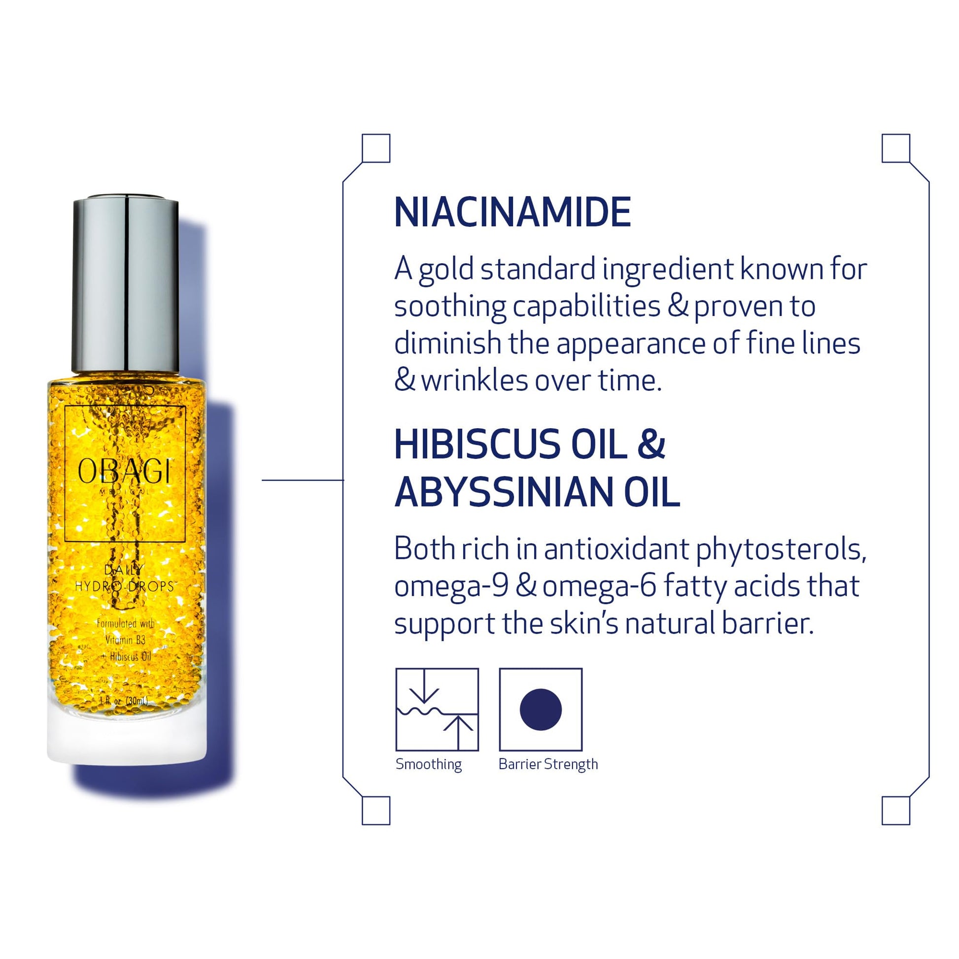 Obagi Daily Hydro-Drops Facial Serum for Women 1 oz Serum