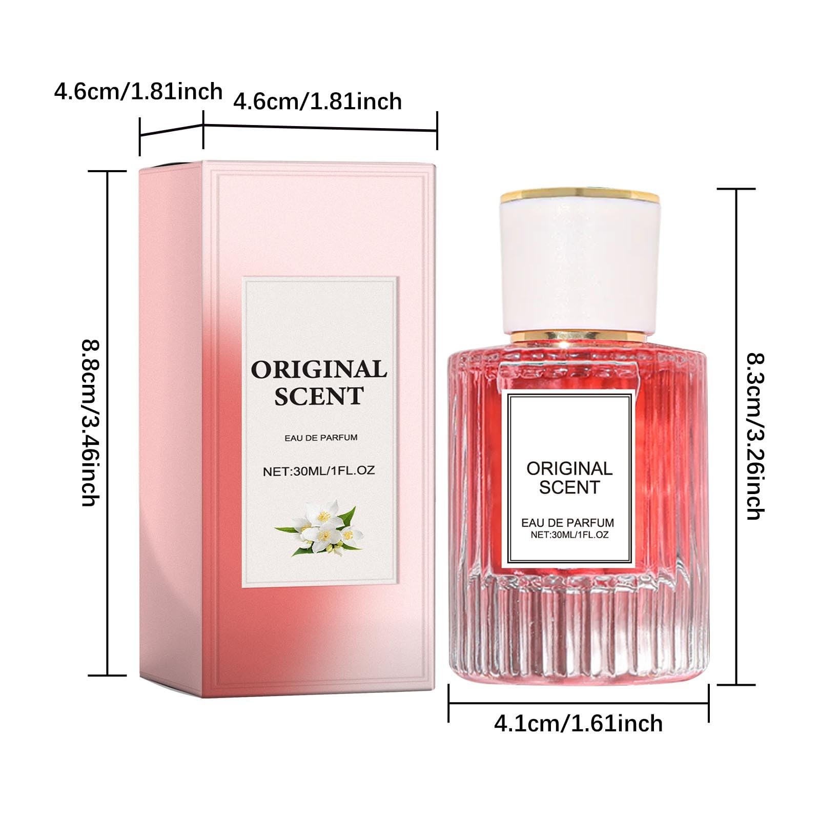 Generic Perfume de peonía mujeres Aceite de sésamo fresco Perfume mujer acción prolongada 30ML regalo San Valentín regalo