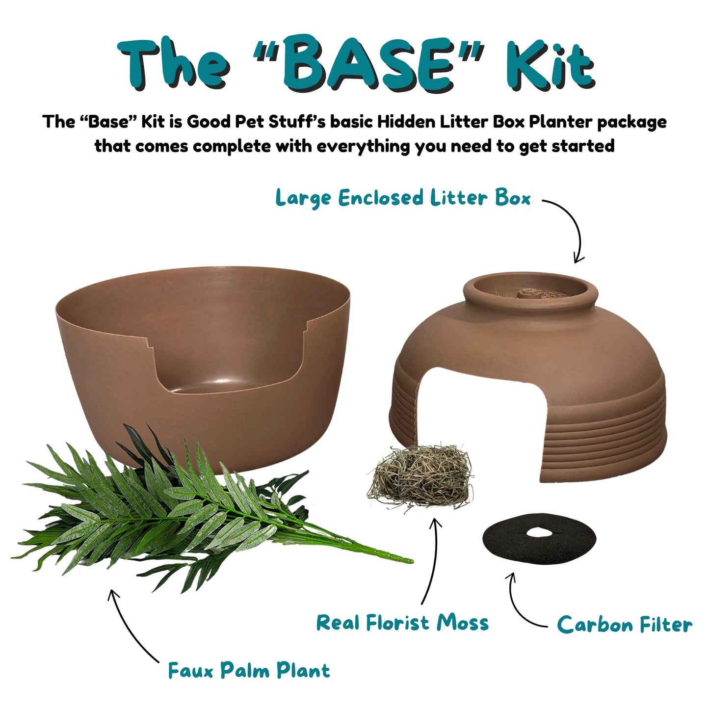 Good Pet Stuff Caja de Arena Oculta