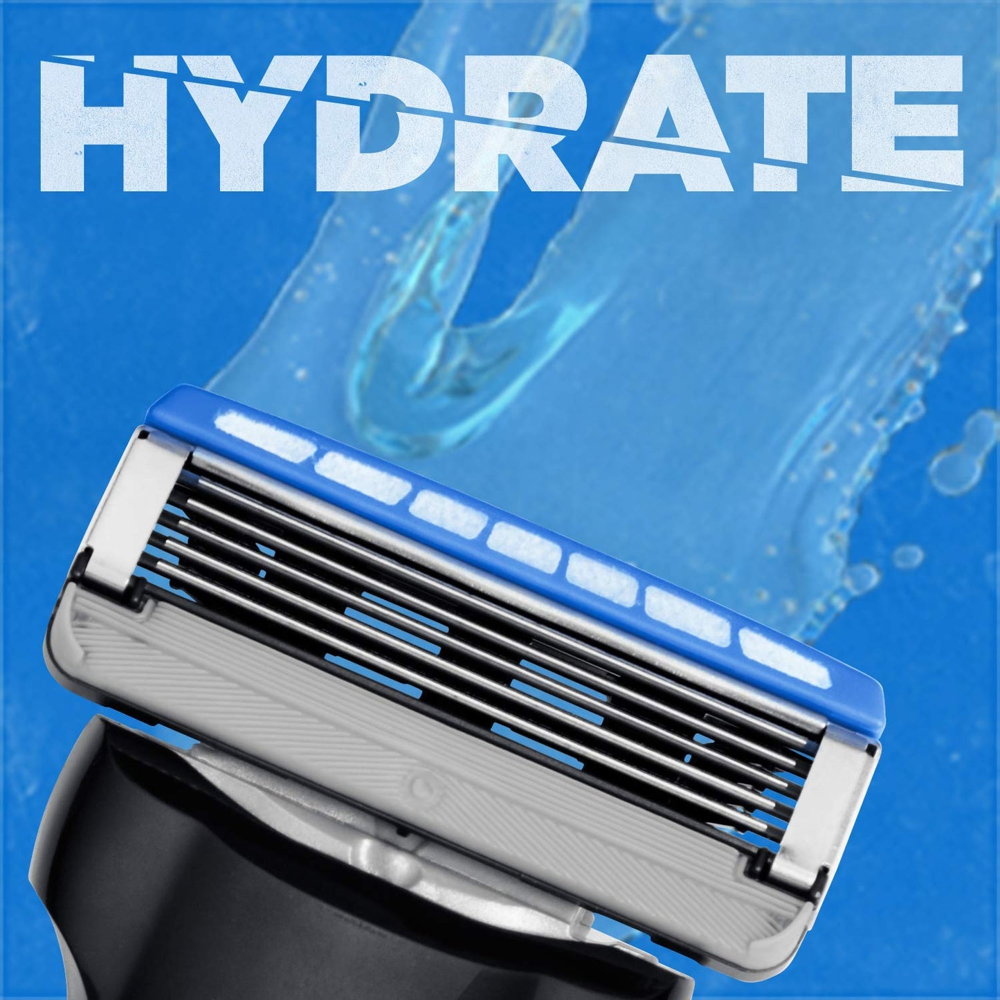 Schick Hydro 5 Disposable Razors for Men with Flip Beard Trimmer, 9 Count
