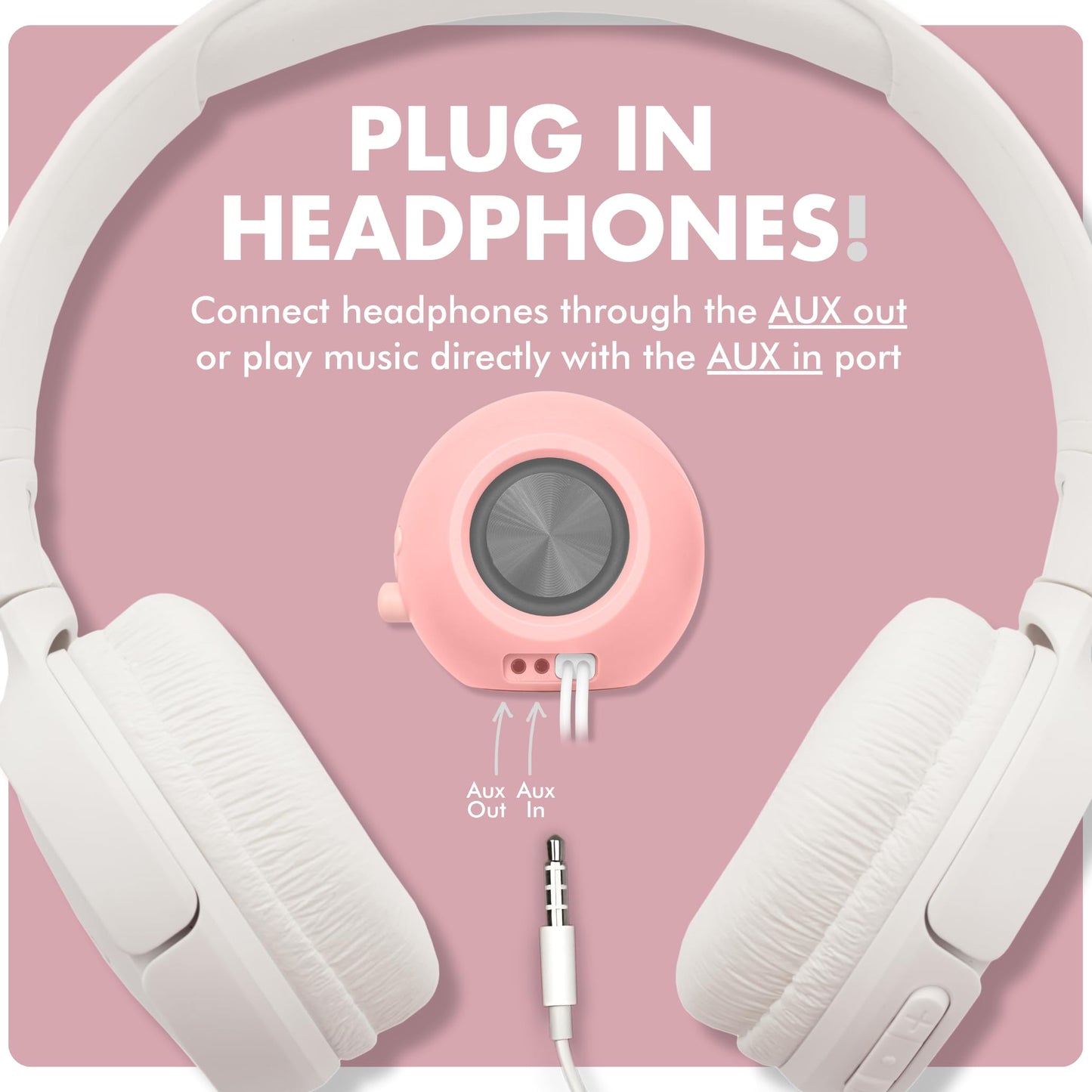 X9 Performance - Altavoces de computadora rosa para PC de computadora con iluminación RGB, Bluetooth, USB y AUX - Conexión de triple modo, controladores duales de 2.25 pulgadas para trabajo y juego