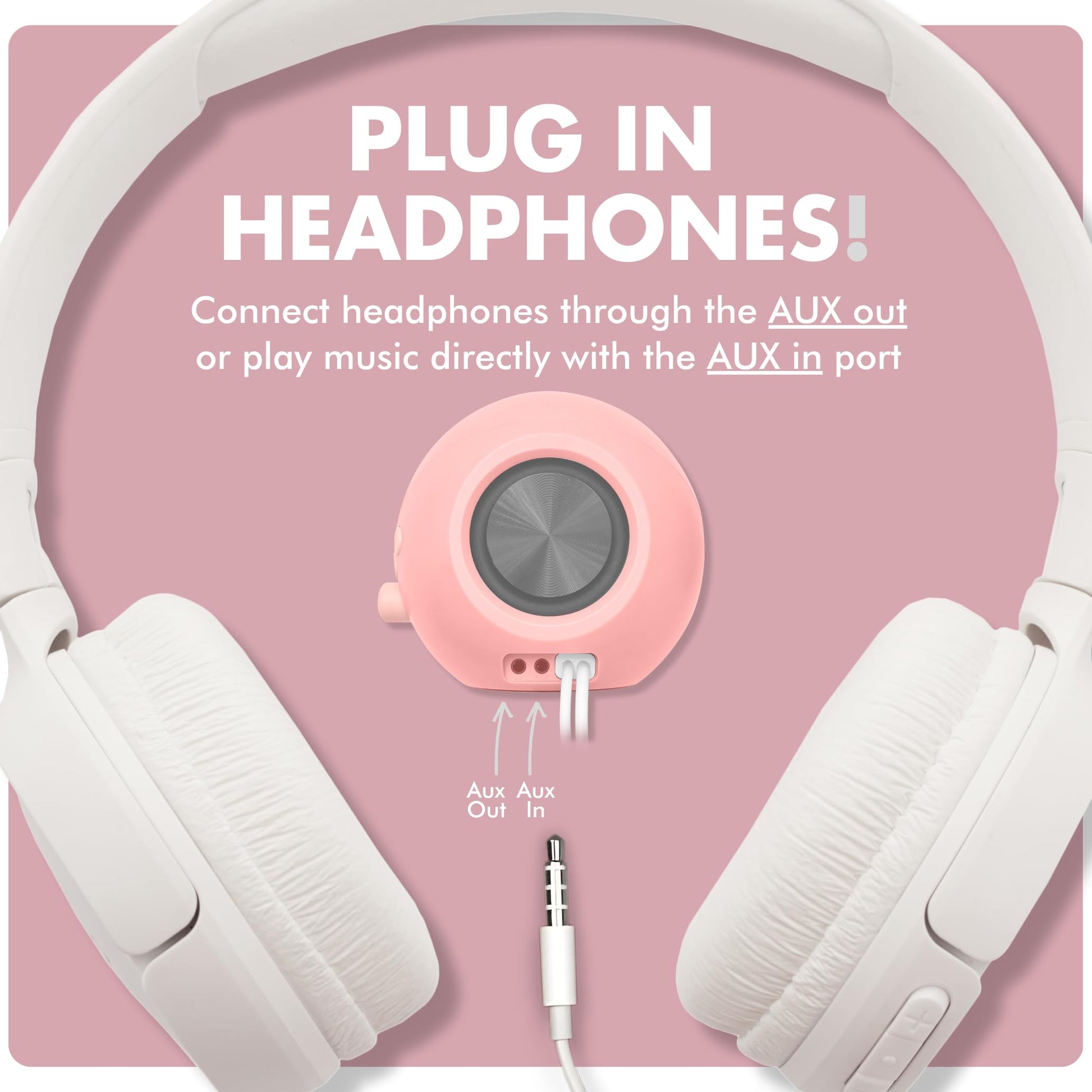 X9 Performance - Altavoces de computadora rosa para PC de computadora con iluminación RGB, Bluetooth, USB y AUX - Conexión de triple modo, controladores duales de 2.25 pulgadas para trabajo y juego