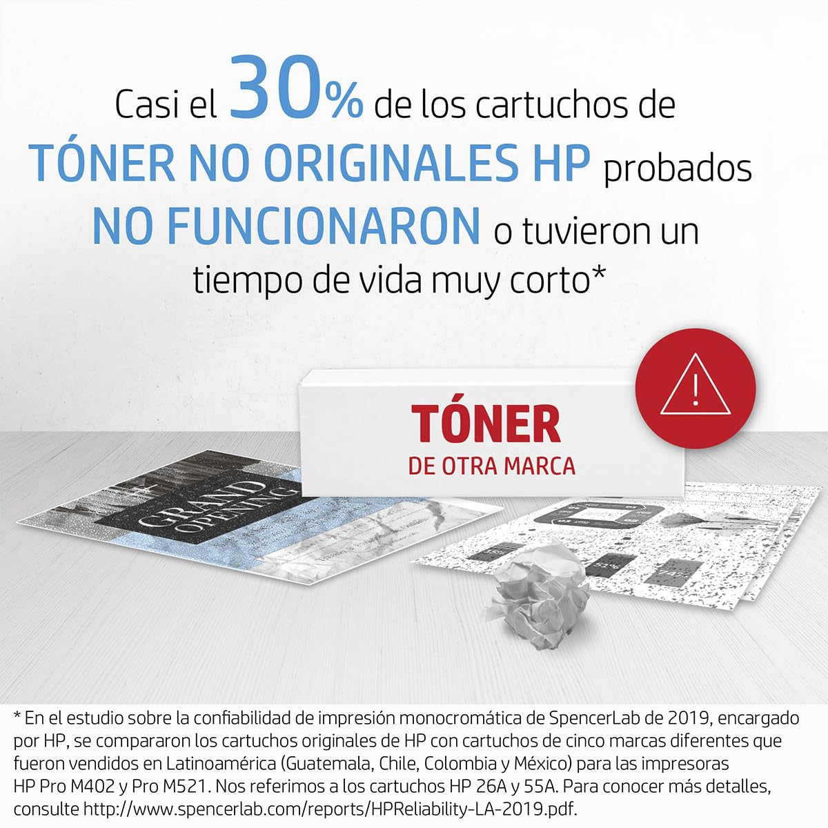 Kit de Recarga de Tóner Original HP Negro para Neverstop Laser 103A y MFP 1200 Rendimiento 2500 Páginas