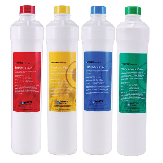 Kit de Filtros de Reemplazo RO-Pure Premier Multicolor Push Button
