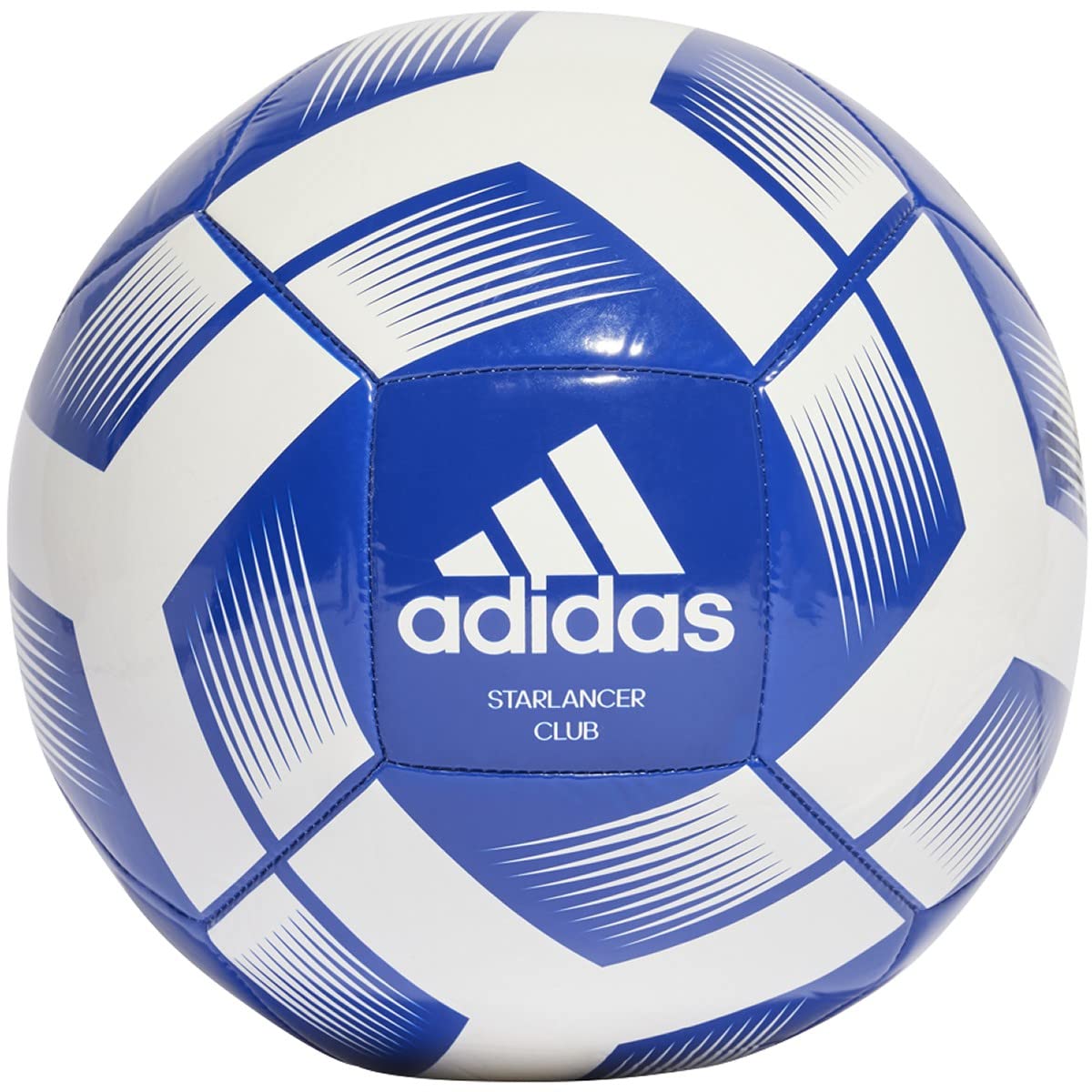 adidas Starlancer Club - Pelota Unisex para Adultos, Color Azul Real/Blanco, 3