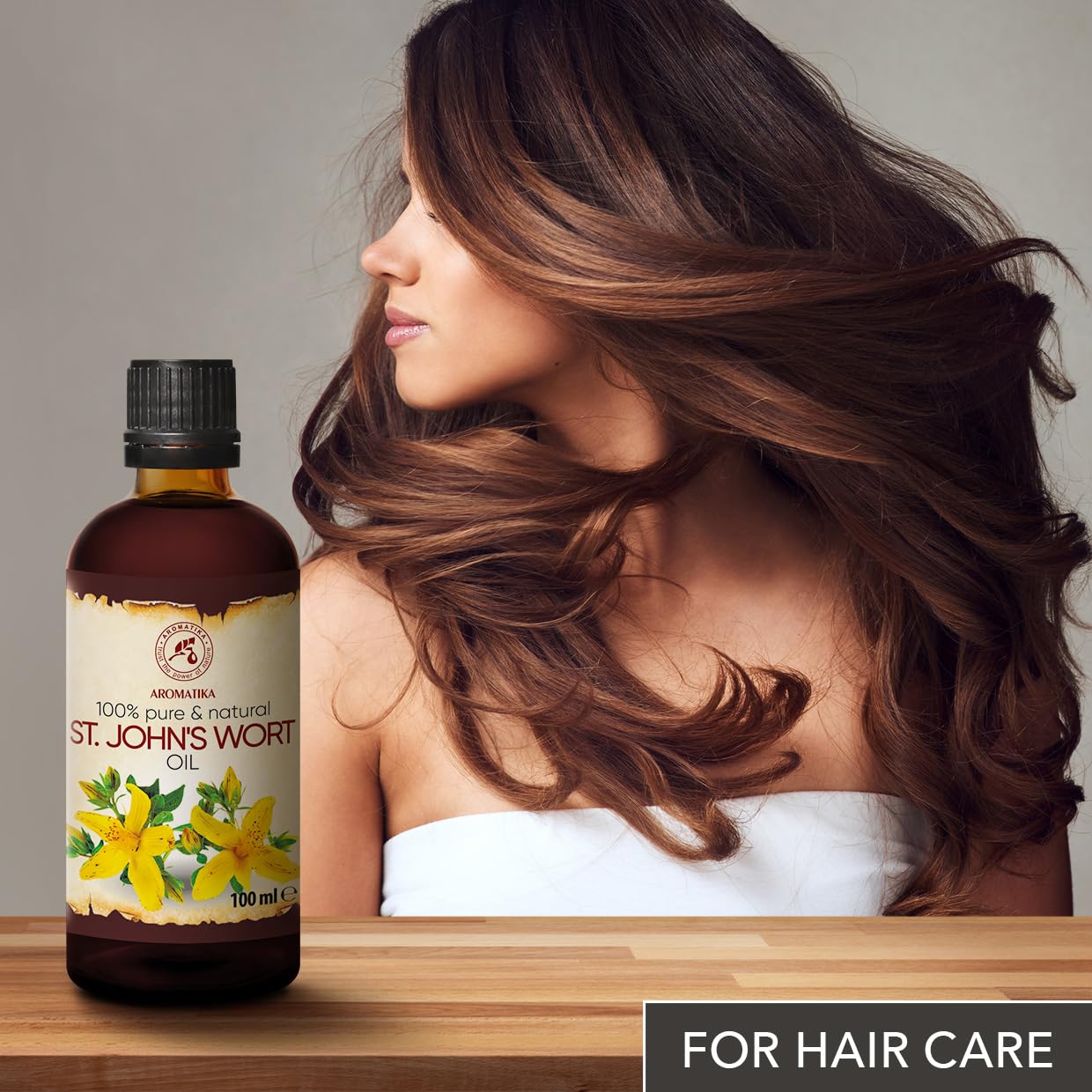 Aceite Orgánico Hierba San Juan para Cuidado Intensivo Piel - Aromaterapia Natural - Envío Rápido y Calidad Premium.