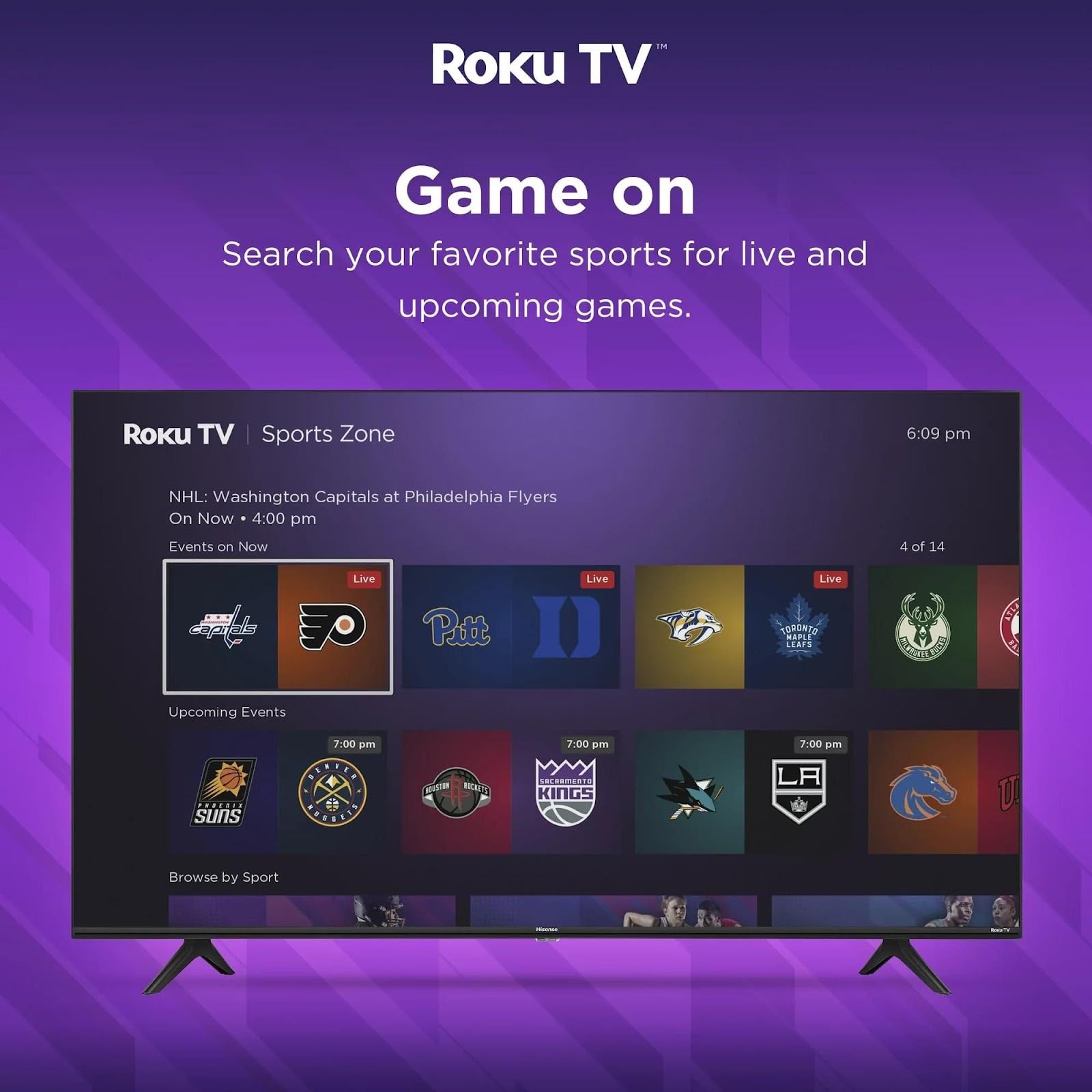 Hisense 58" 4K Ultra HD TV R6 Serie con Diseño Sin Bisel Modo de Juego Motion Rate 120 ‎USB Ethernet HDMI Funciona con Google Assistant y Alexa + Soporte de Pared (Sin Bases) 58R6E3 (Reacondicionado)