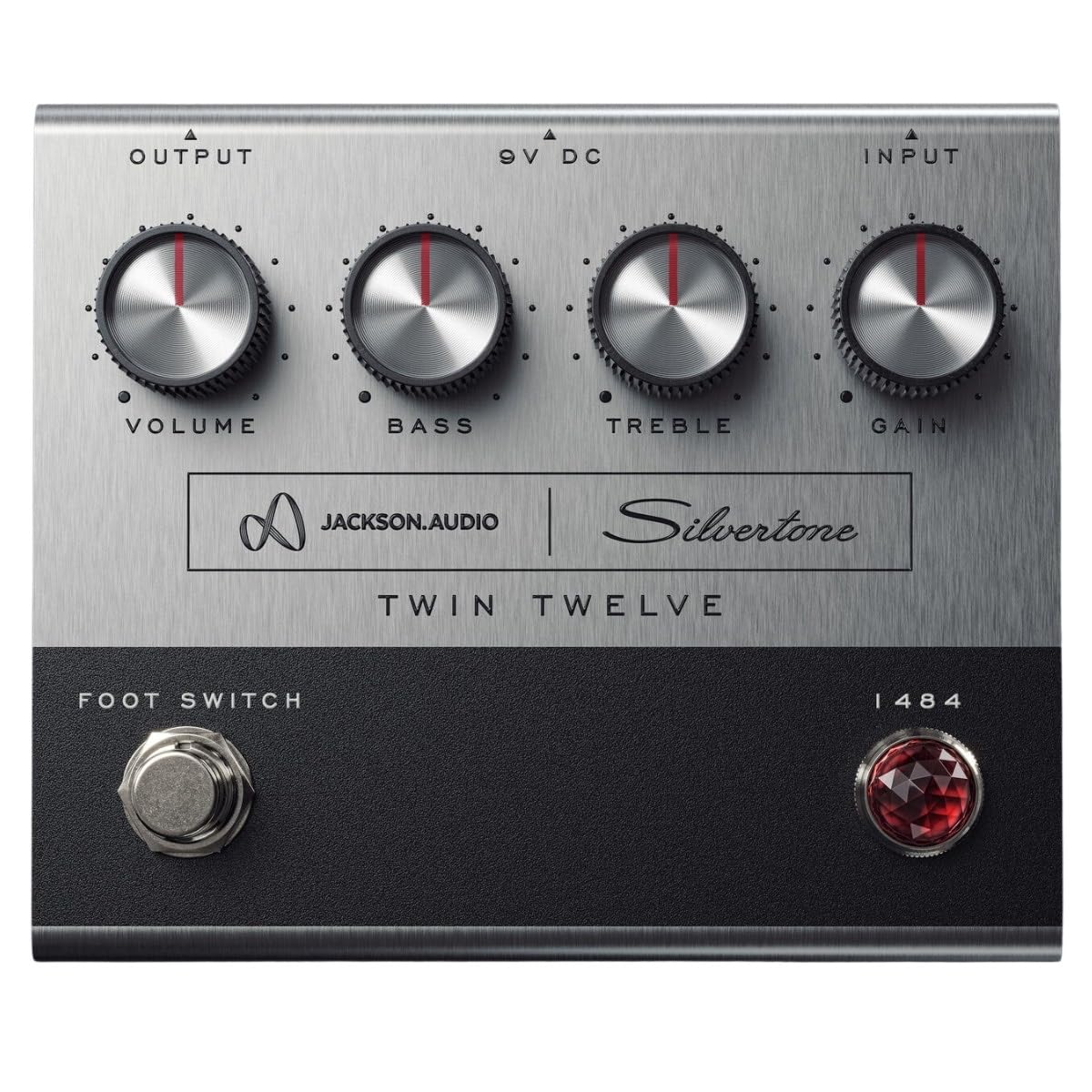 Jackson Audio Silvertone 1484 individual Twelve Pedal, Plata (SP1484-TWIN12)