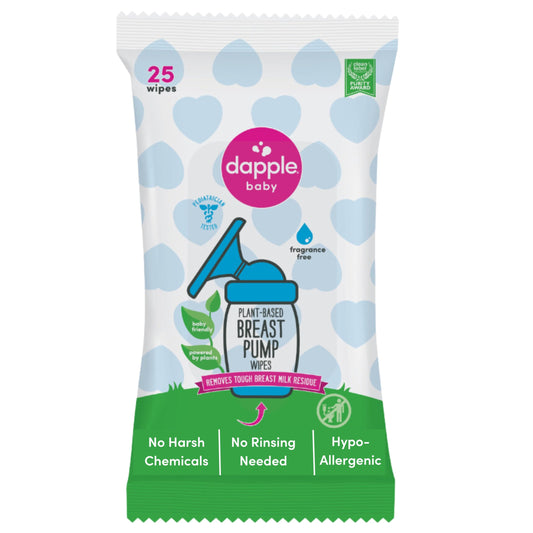 Toallitas Dapple Baby Sin Fragancia Hipoalergénicas a Base de Plantas