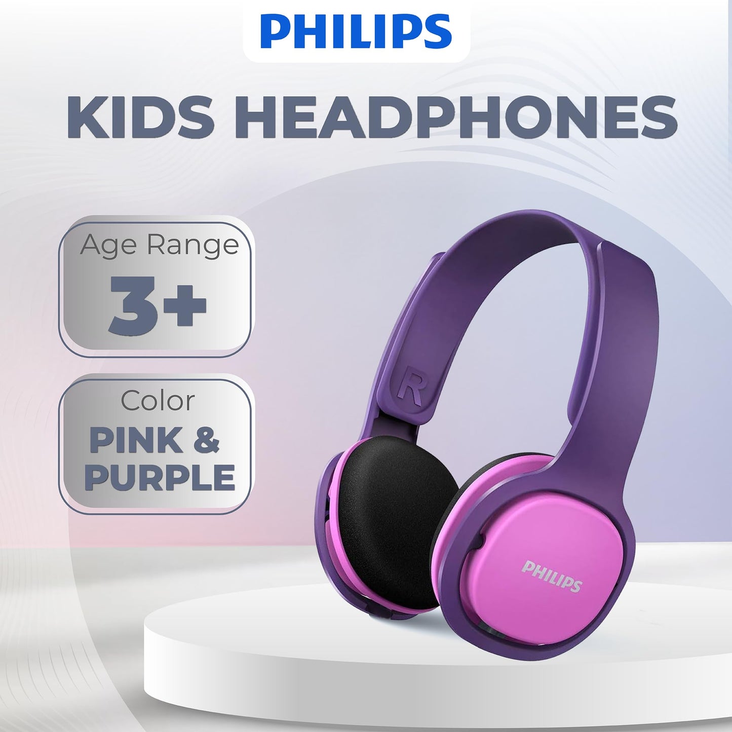 Auriculares In-Ear Philips Coolplay SHK2000PK con Limitador de Volumen para Niños