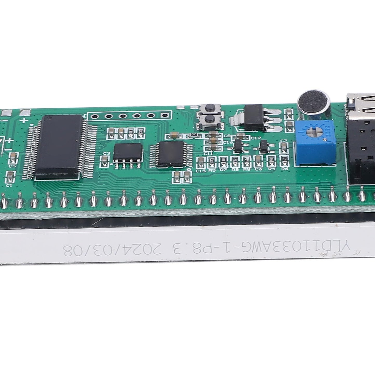 Pantalla Analizadora de Espectro Musical de 20 Hz - 25 KHz para Estudiantes adjunto: Pantalla de Espectro de Audio