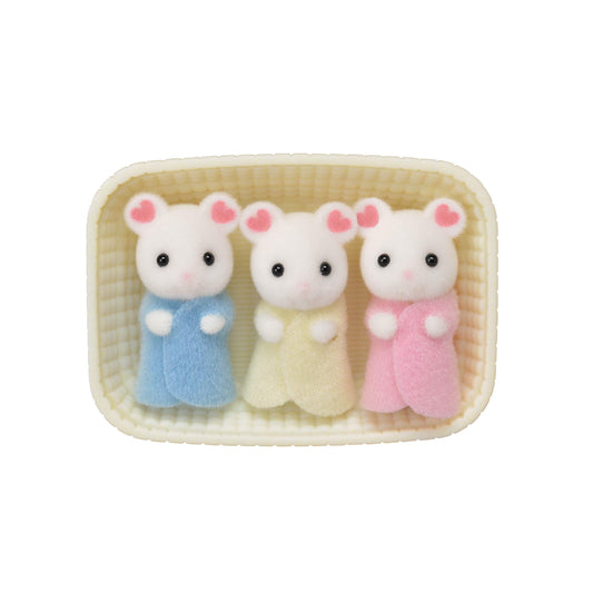 Calico Critters - Trillizos de ratones Malvavisco