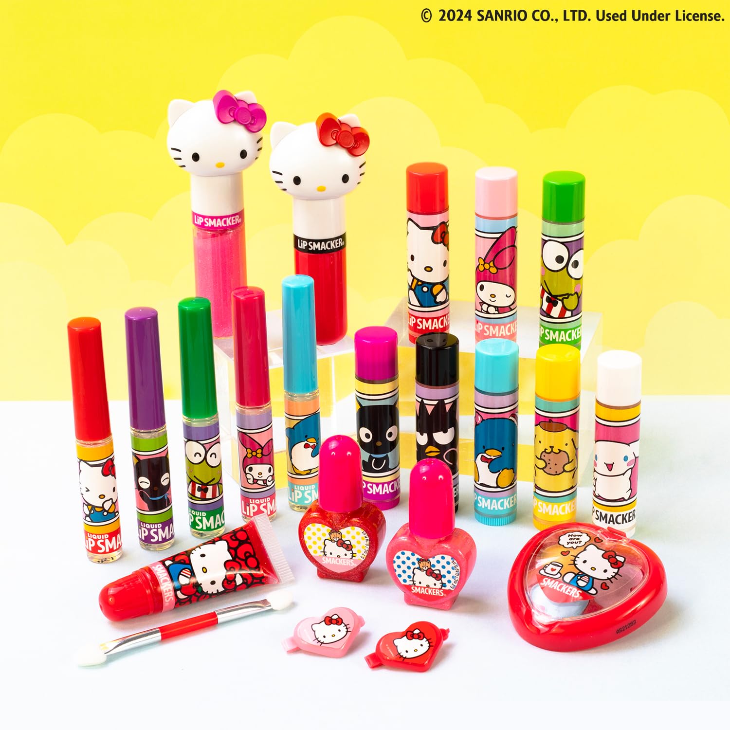 Lip Smacker Hello Kitty and Friends 8-Piece Lip Balm Party Pack