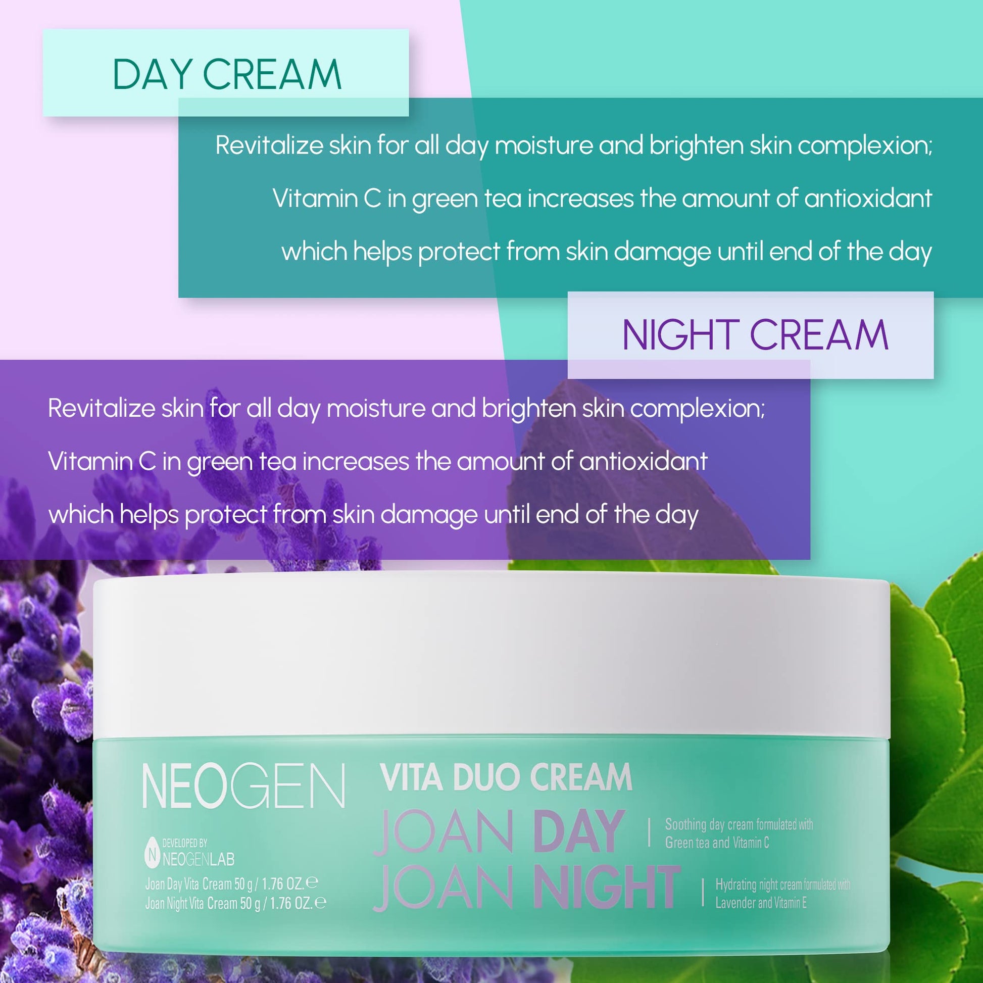 NEOGEN code9 NEOGEN VITA DUO - Crema de día 50gr
